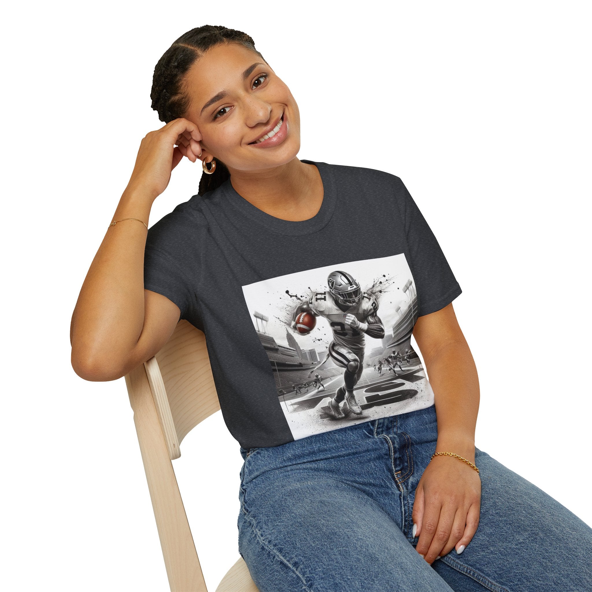 Silver Storm Raiders Shirt , Raiders Fan Football Shirt, Unisex Shirt, Football Fan Tee, Trendy Shirt, Casual Summer Shirt