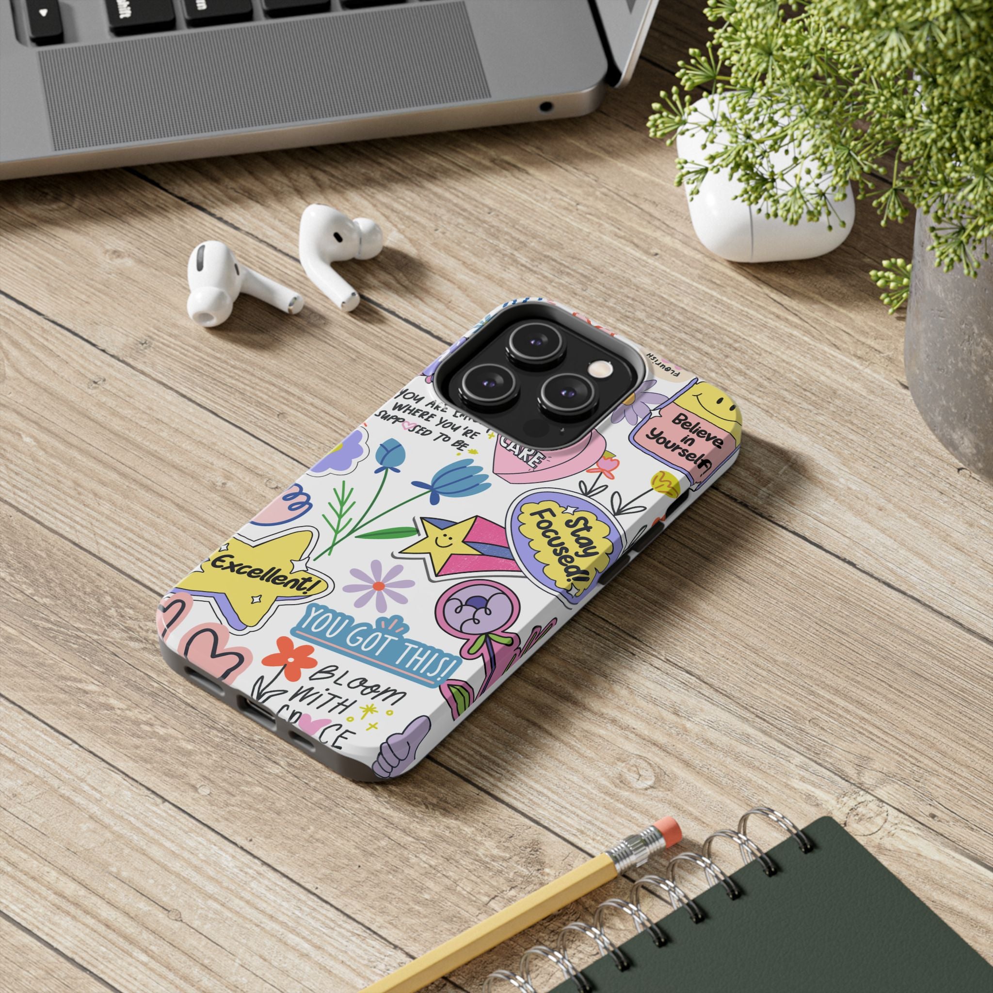 Believe in Yourself, Elegant Phone Cases, Stylish Phone Covers, Chic Phone Protectors, Fashionable Case for Her, Trendy Smartphone Accessories