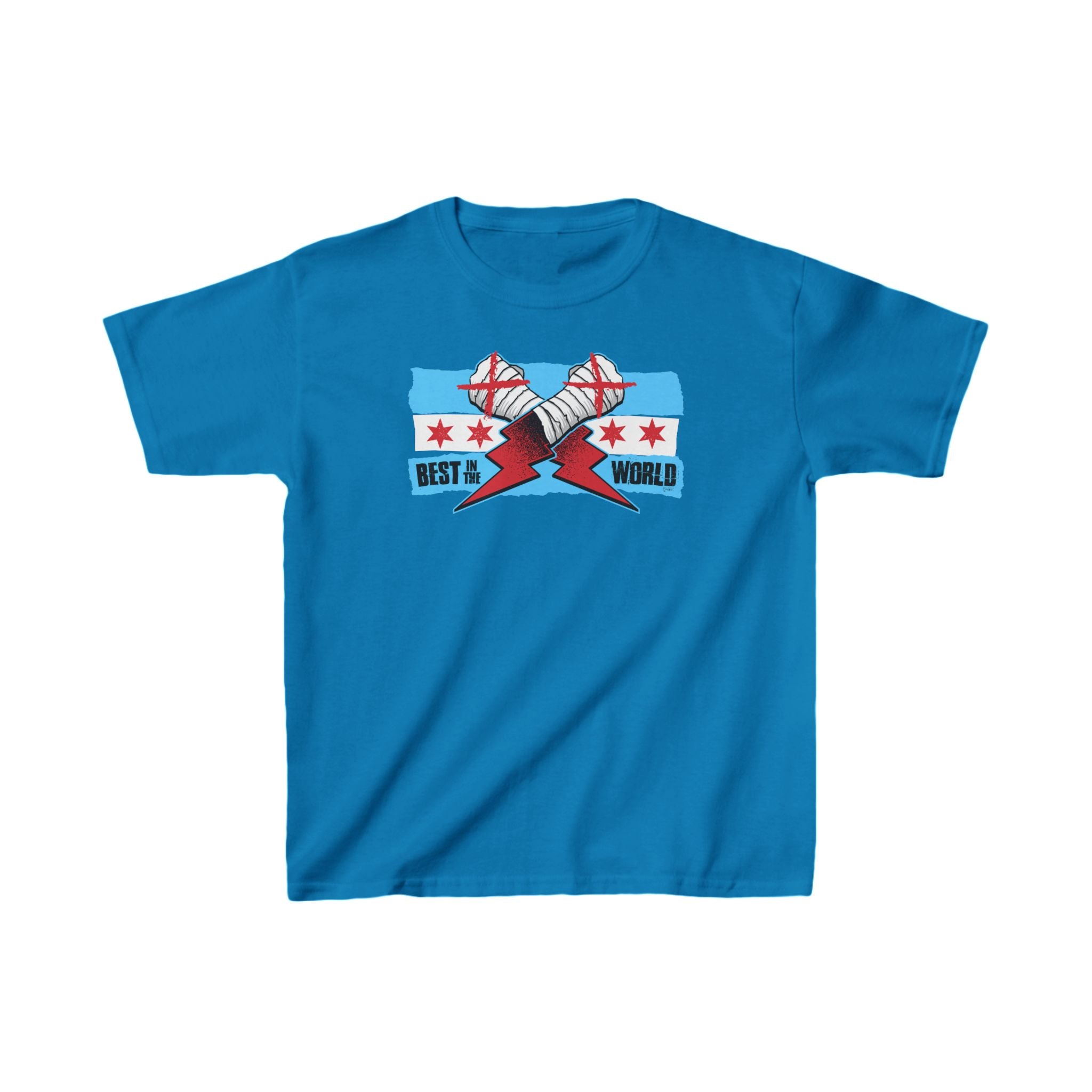 CM Punk "Best in The Word" Shirt, Unisex Kids Shirt, Sports Fan T-Shirt, Best Gift for Kids, Cotton Shirt for Kids