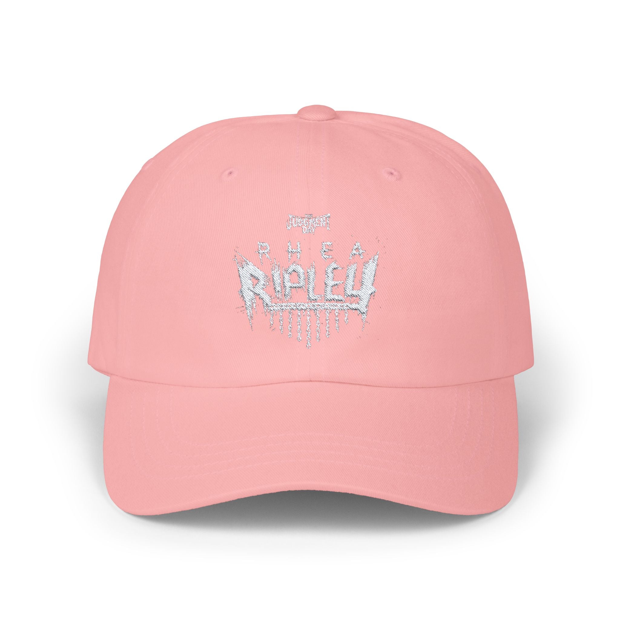 Rhea Ripley "The Judgement Day" Graphic White Design, Sports Fan, Wrestling Dad Cap for Her and Him - Unisex Classic