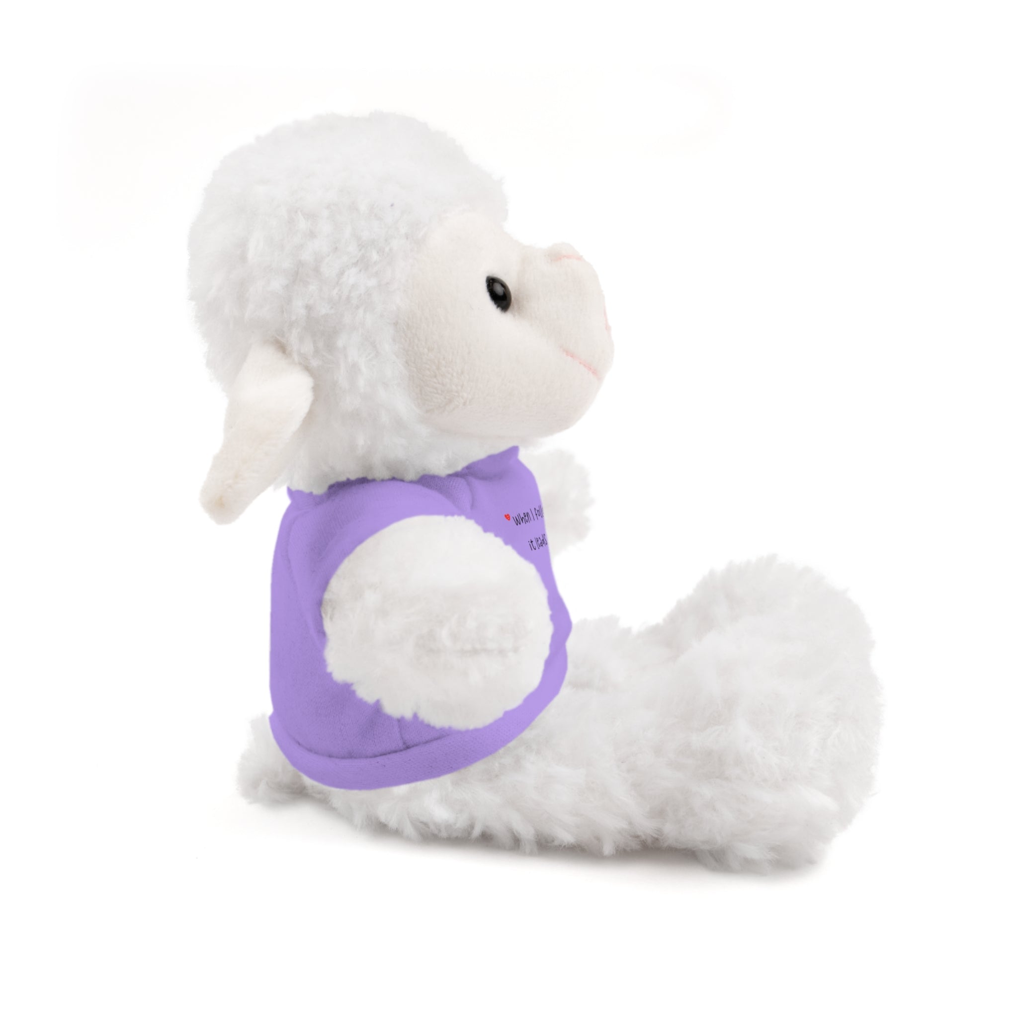 Panda Plushies, I Love You, Stuffed Animals Shirt Printed, Suitable for Soft Valentine's Day Gift Plush Bear Toy