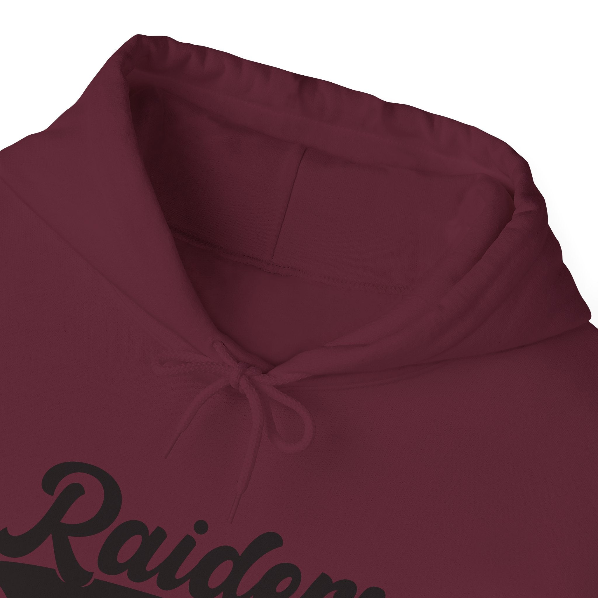 Pure Black Raiders Hoodie - Legendary Fanwear, Football Raiders Hoodie, Bold and Dominant, Ultimate Game-Day Gear, Football