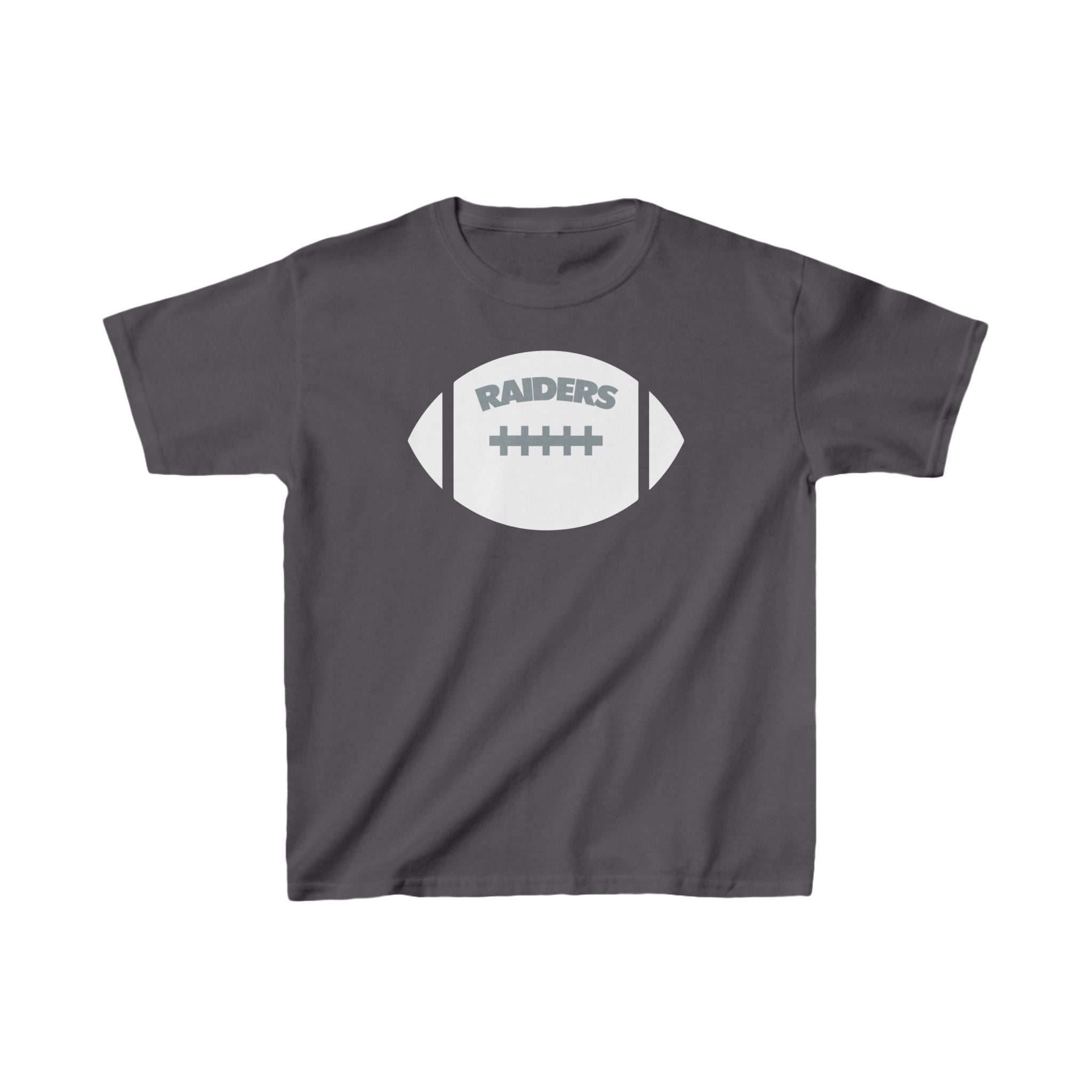 Football Raiders Icon Shirt for Kids, Gift Fan Sports Shirt, Boys Girls Children Shirt Clothing, Youth Team Game Day Shirt