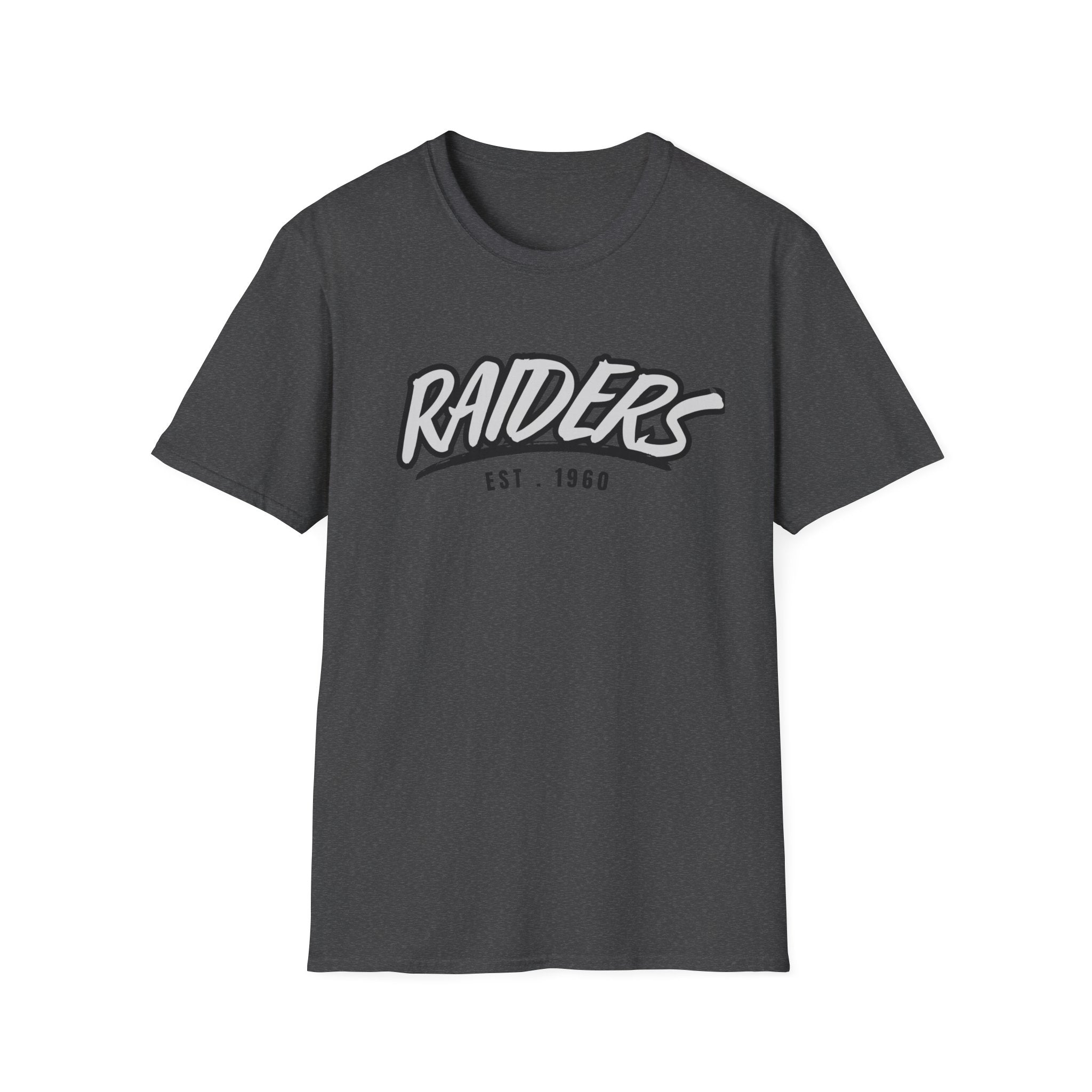 Football Shirt Unisex Softstyle T-Shirt, Football Fan Tee, Team Raiders Football Gift, Sports Fan Apparel, Game Day Shirt