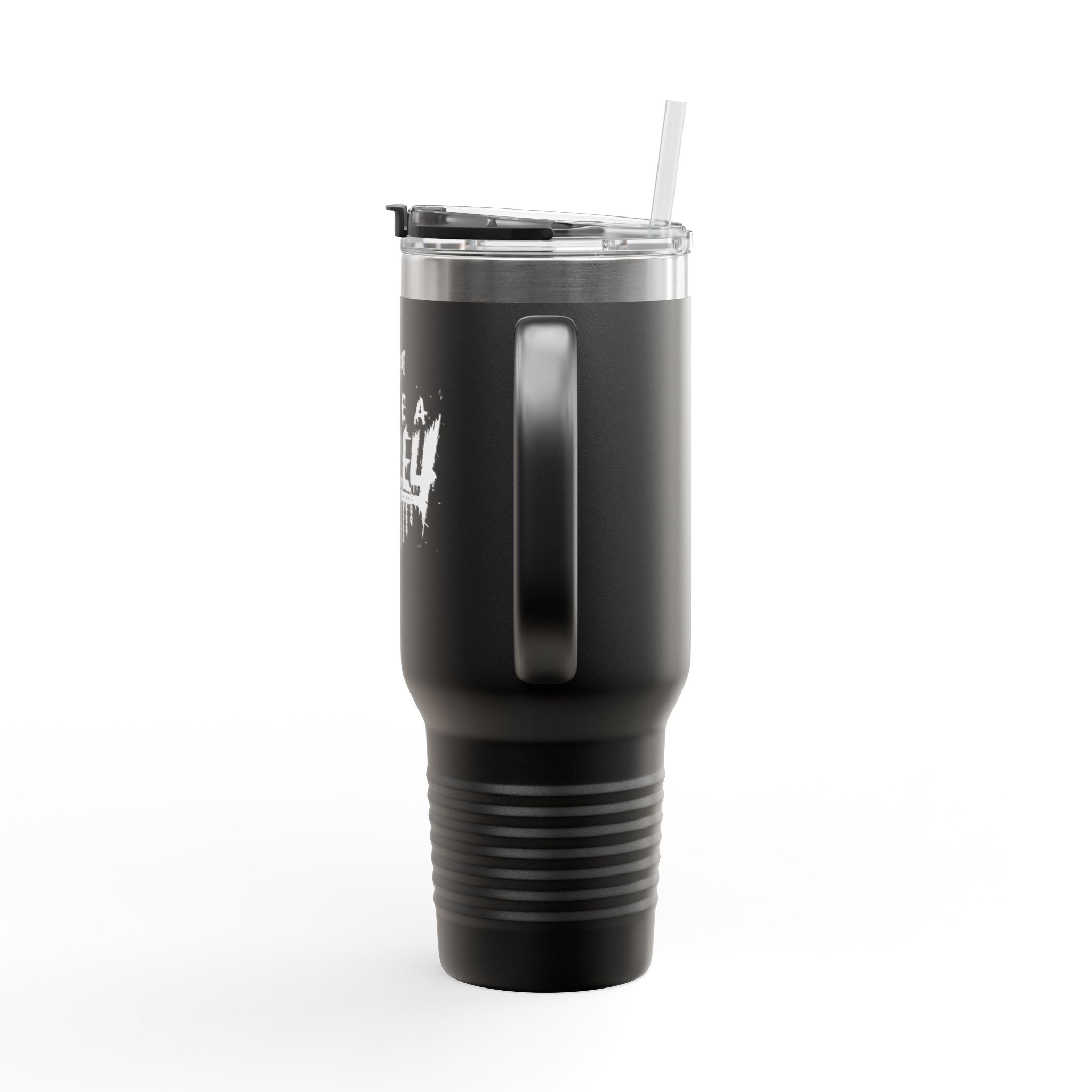 "The Judgement Day" Rhea Ripley White Graphic Design, Insulated Travel Mug, Gift for Her Gift for Him - 40oz, Gift for Her, Gift for Him