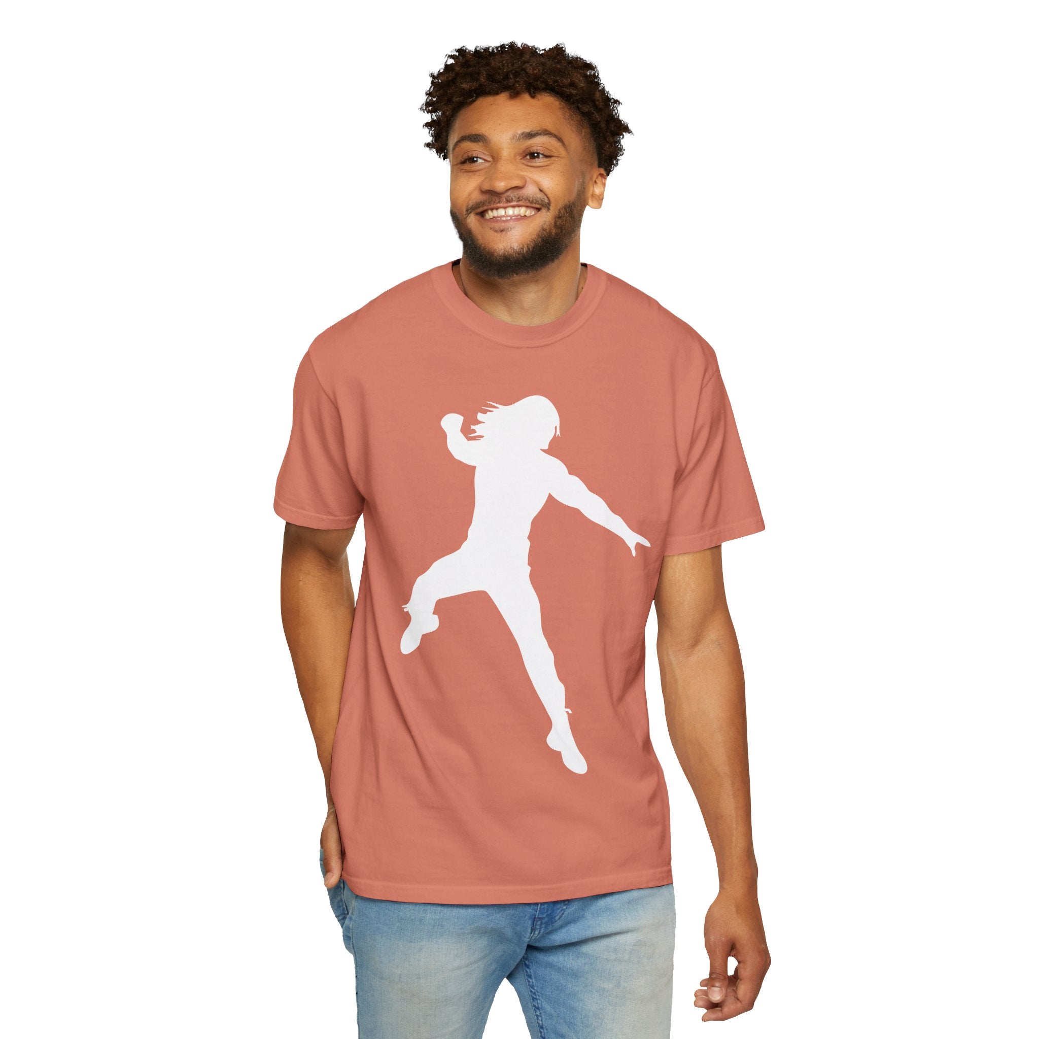 Jump Roman Reigns White Fan Shirt, Sports Fan T-shirt, Unisex Shirt, Gift for Her-Him, Casual Outwear Shirt, Graphic Shirt