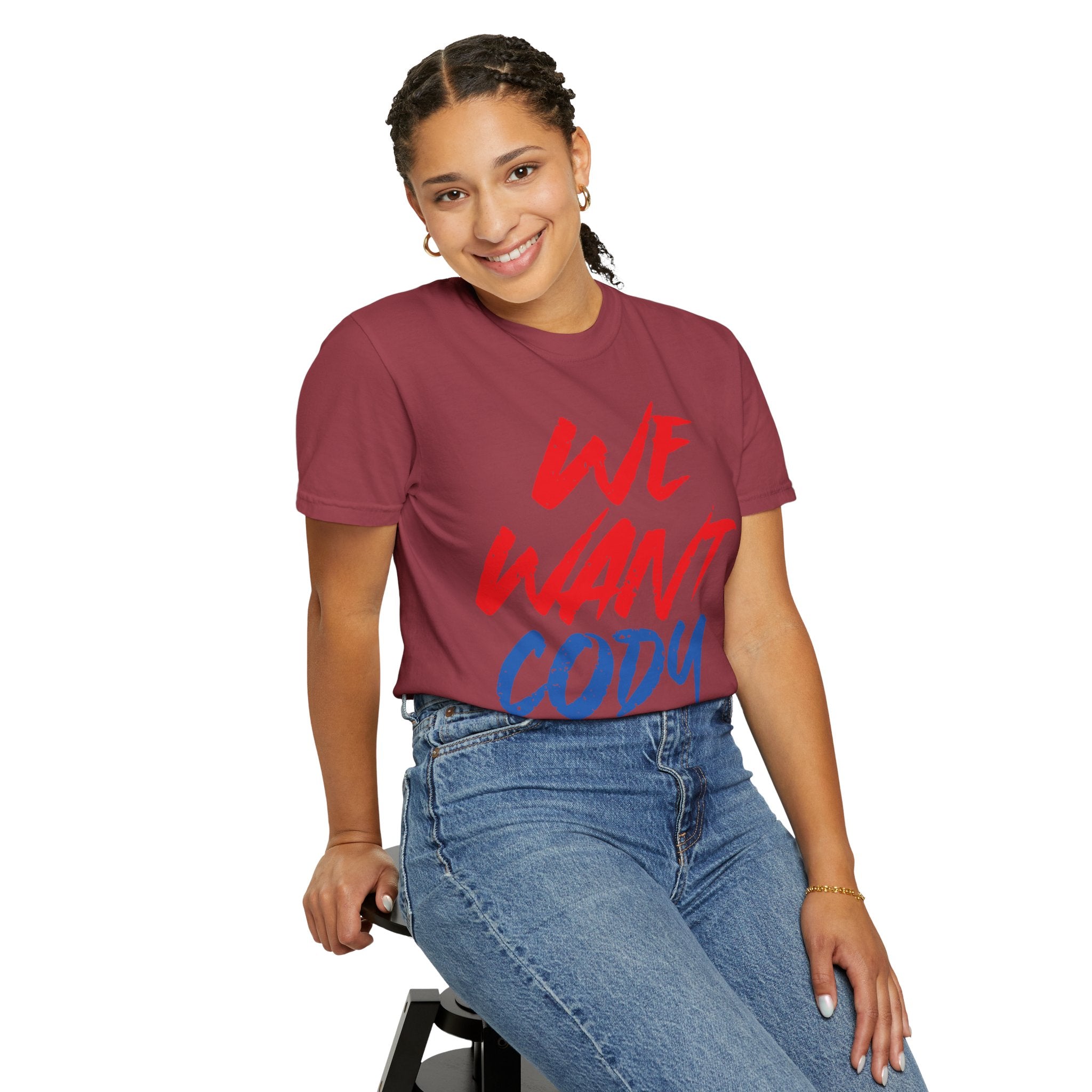 We Want Cody Graphic Design Cody Rhodes Fan Shirt, Sports Fan T-shirt, Unisex Shirt, Gift for Her-Him, Casual Outwear Shirt