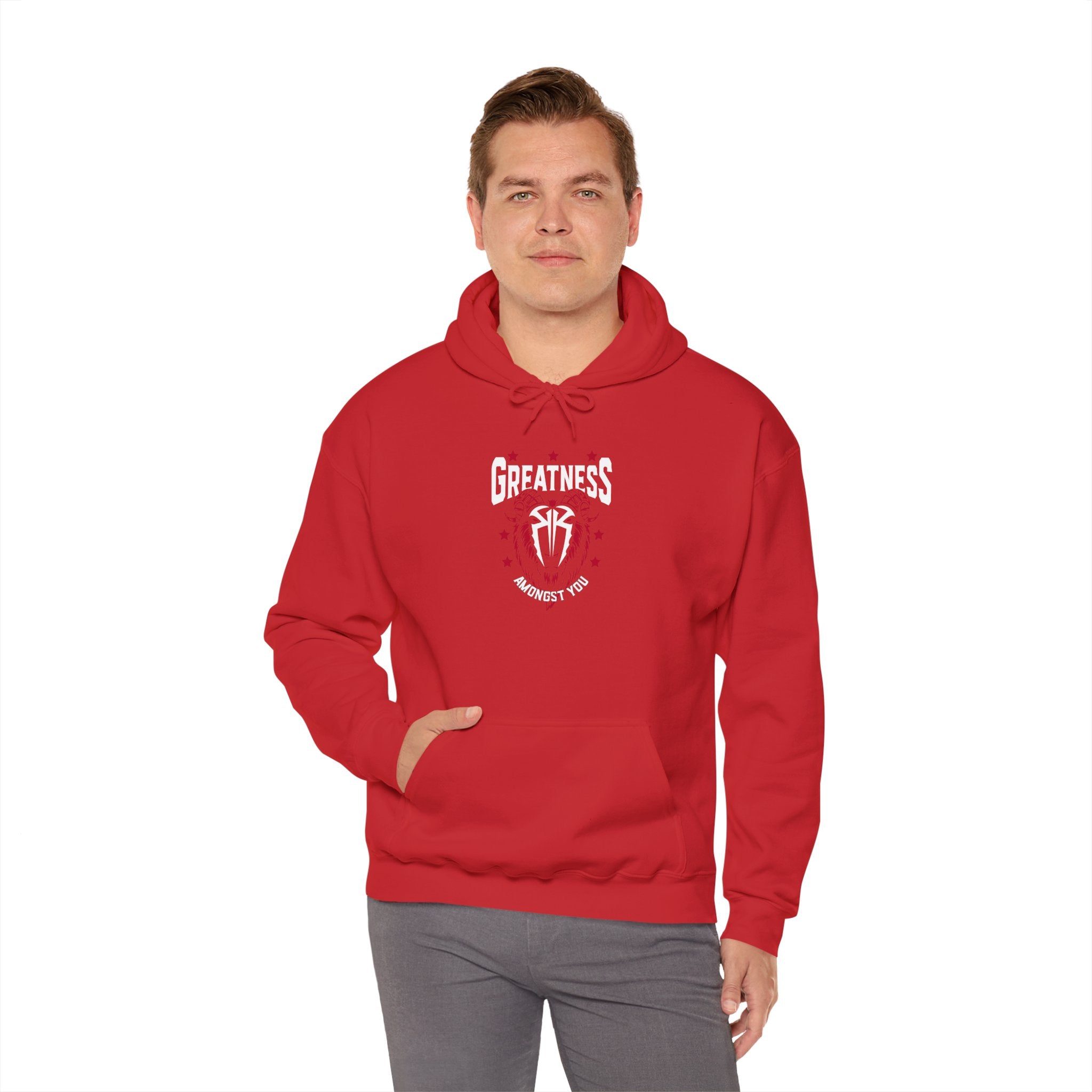 Greatness Amongst You, Royal Reigns Hoodies, Pro Wrestling Apparel, Heavy Blend Hoodie, Sports Fan Gift, Graphic Pullover