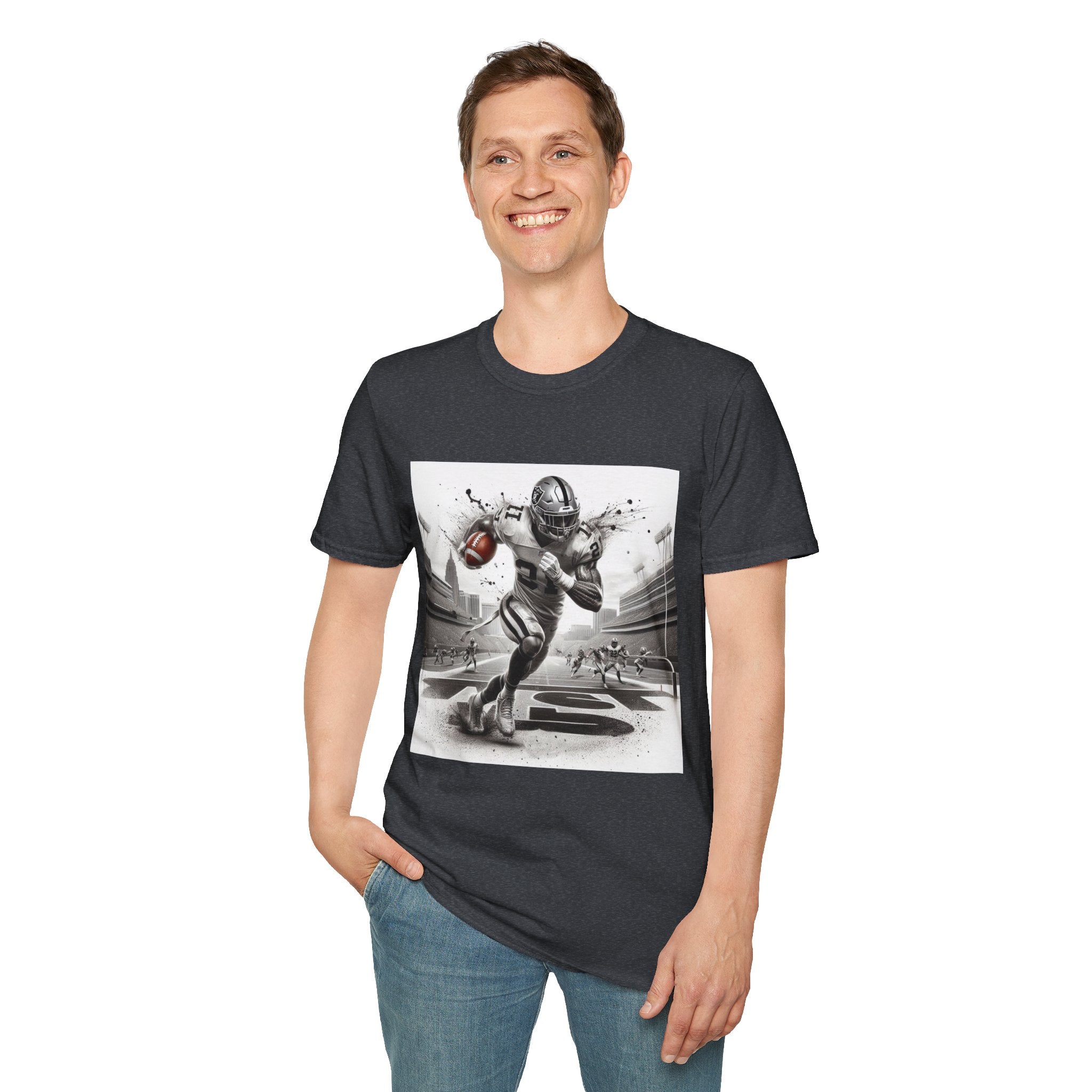Silver Storm Raiders Shirt , Raiders Fan Football Shirt, Unisex Shirt, Football Fan Tee, Trendy Shirt, Casual Summer Shirt