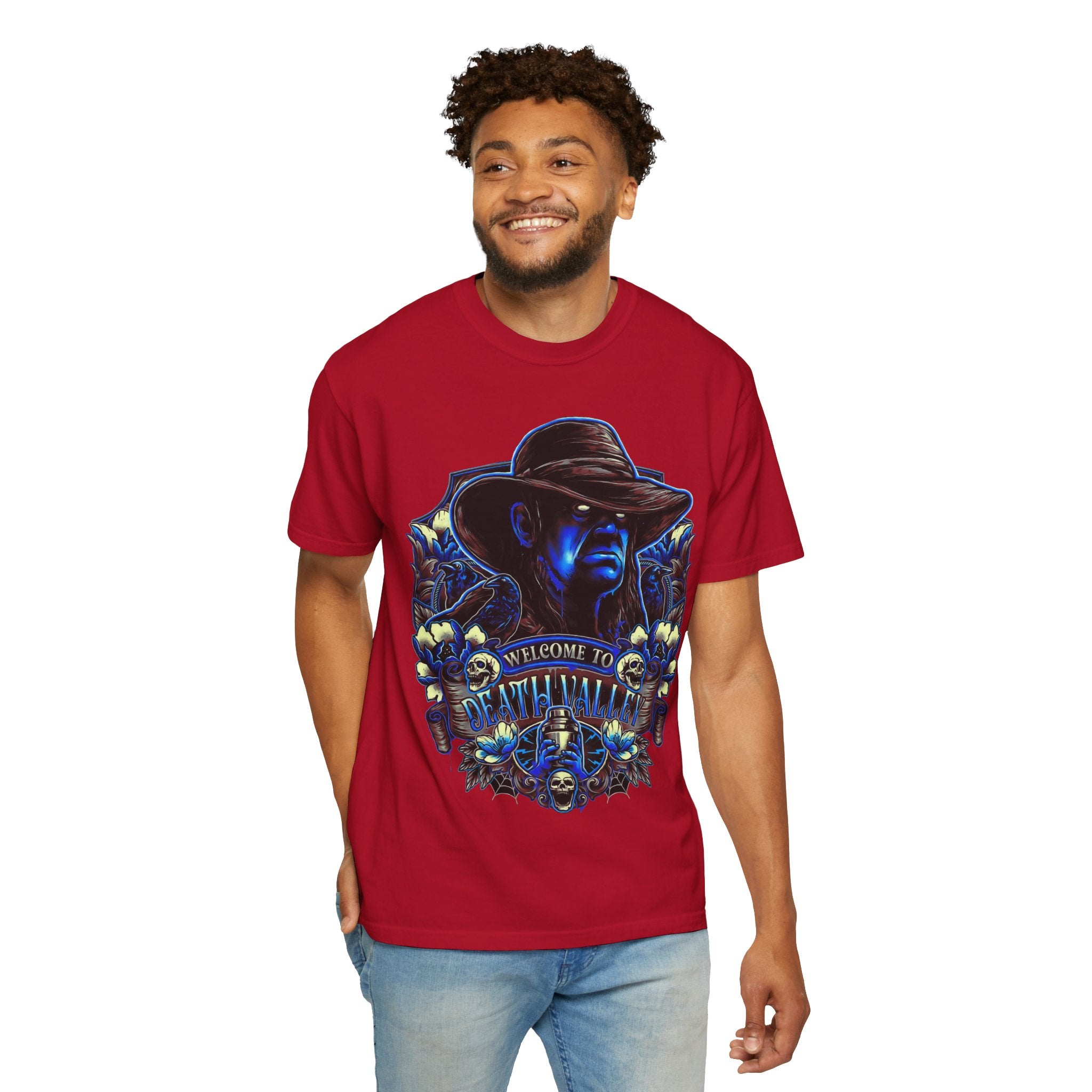 Welcome to Death Valley, Undertaker, Sports Fan T-shirt, Unisex Shirt, Gift for Her-Him, Casual Outwear Shirt, Graphic Shirt