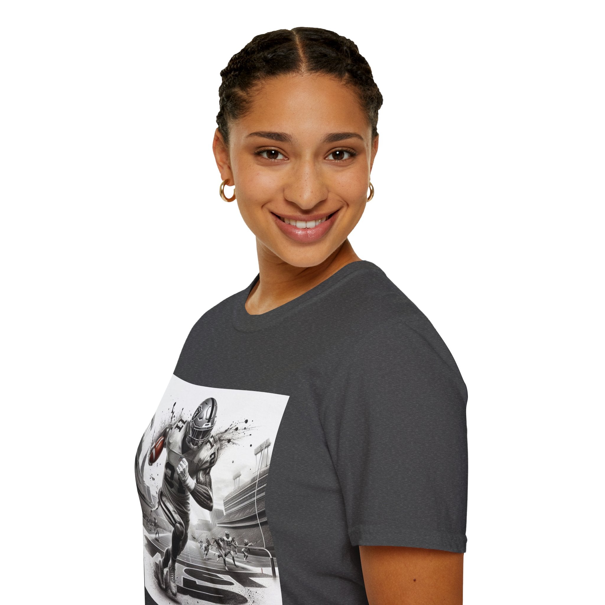 Silver Storm Raiders Shirt , Raiders Fan Football Shirt, Unisex Shirt, Football Fan Tee, Trendy Shirt, Casual Summer Shirt