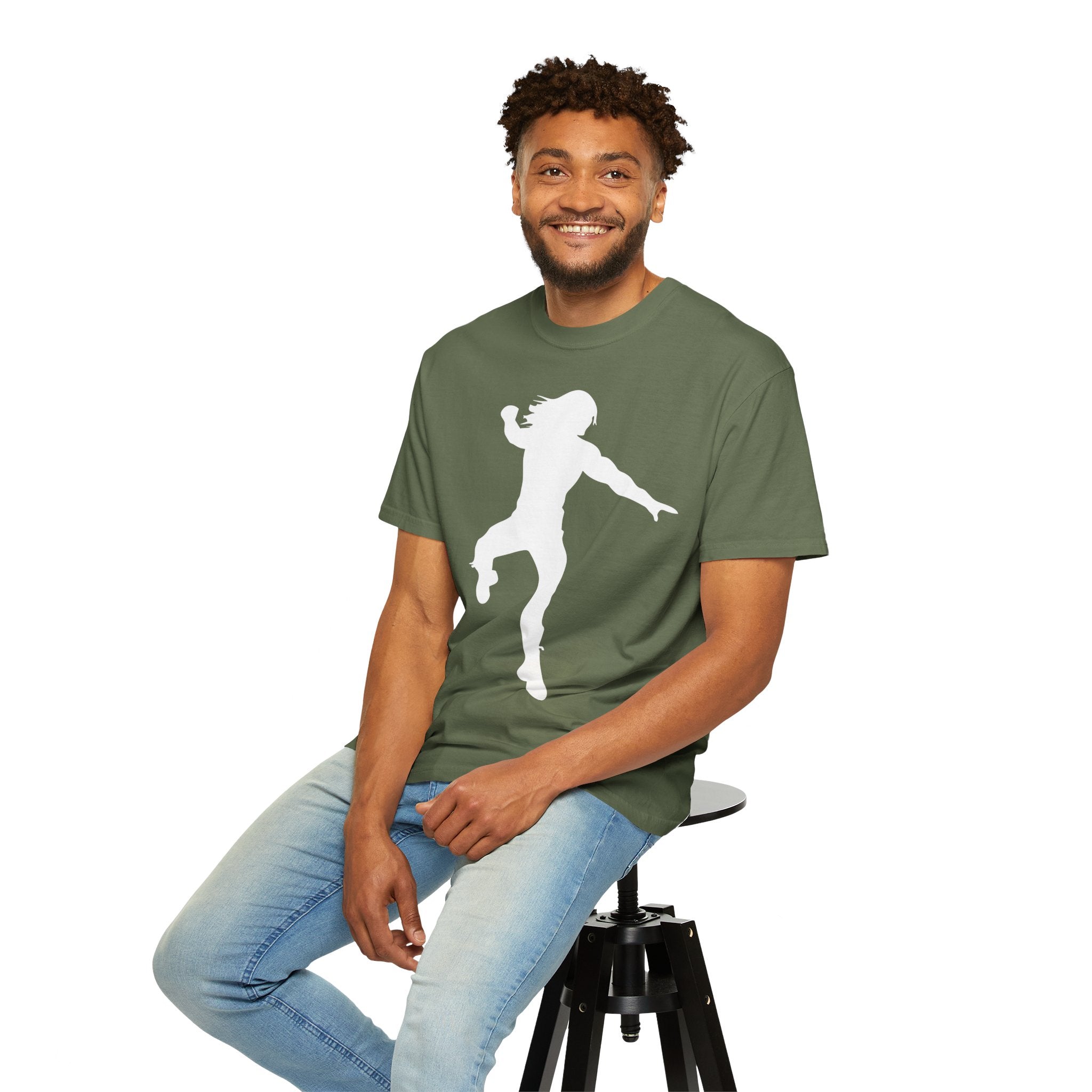 Jump Roman Reigns White Fan Shirt, Sports Fan T-shirt, Unisex Shirt, Gift for Her-Him, Casual Outwear Shirt, Graphic Shirt