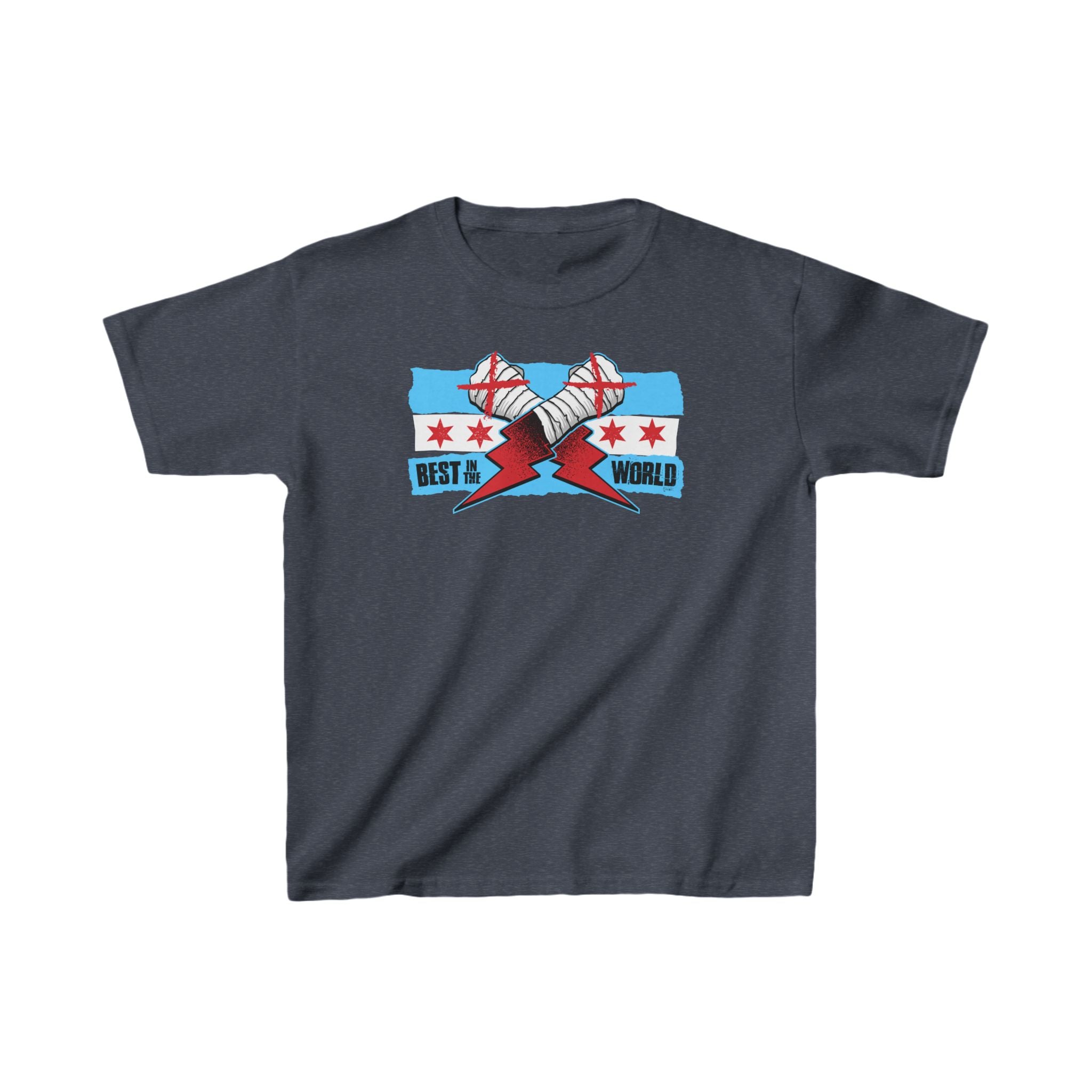 CM Punk "Best in The Word" Shirt, Unisex Kids Shirt, Sports Fan T-Shirt, Best Gift for Kids, Cotton Shirt for Kids