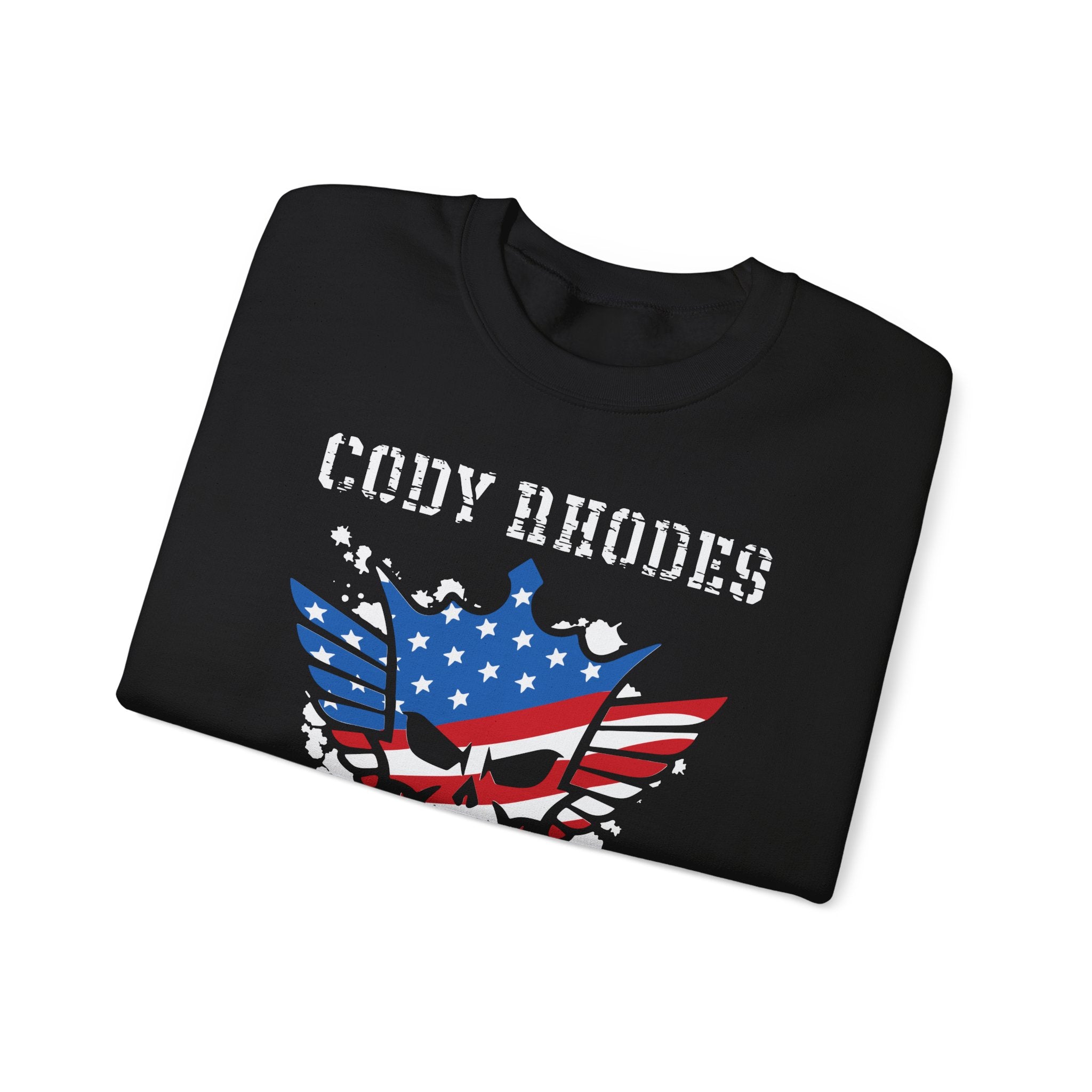 Cody Rhodes American Nightmare, Wrestling Fan Unisex Sweatshirt - Gift for Him or Her, Casual Outwear, Graphic Design, Heavy Blend Sweatshirt