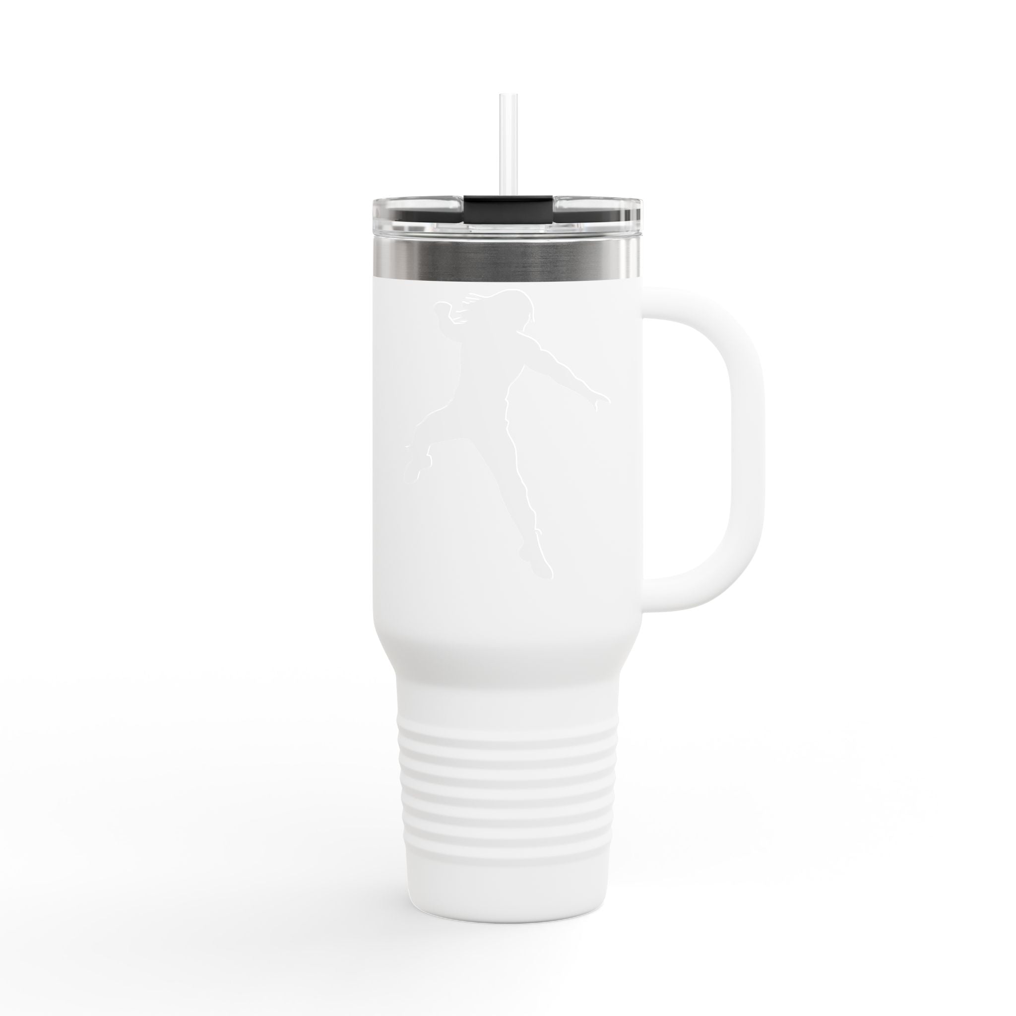Roman Reigns Jump White Graphic Design, Insulated Travel Mug, Gift for Her Gift for Him - 40oz, Gift for Her, Gift for Him