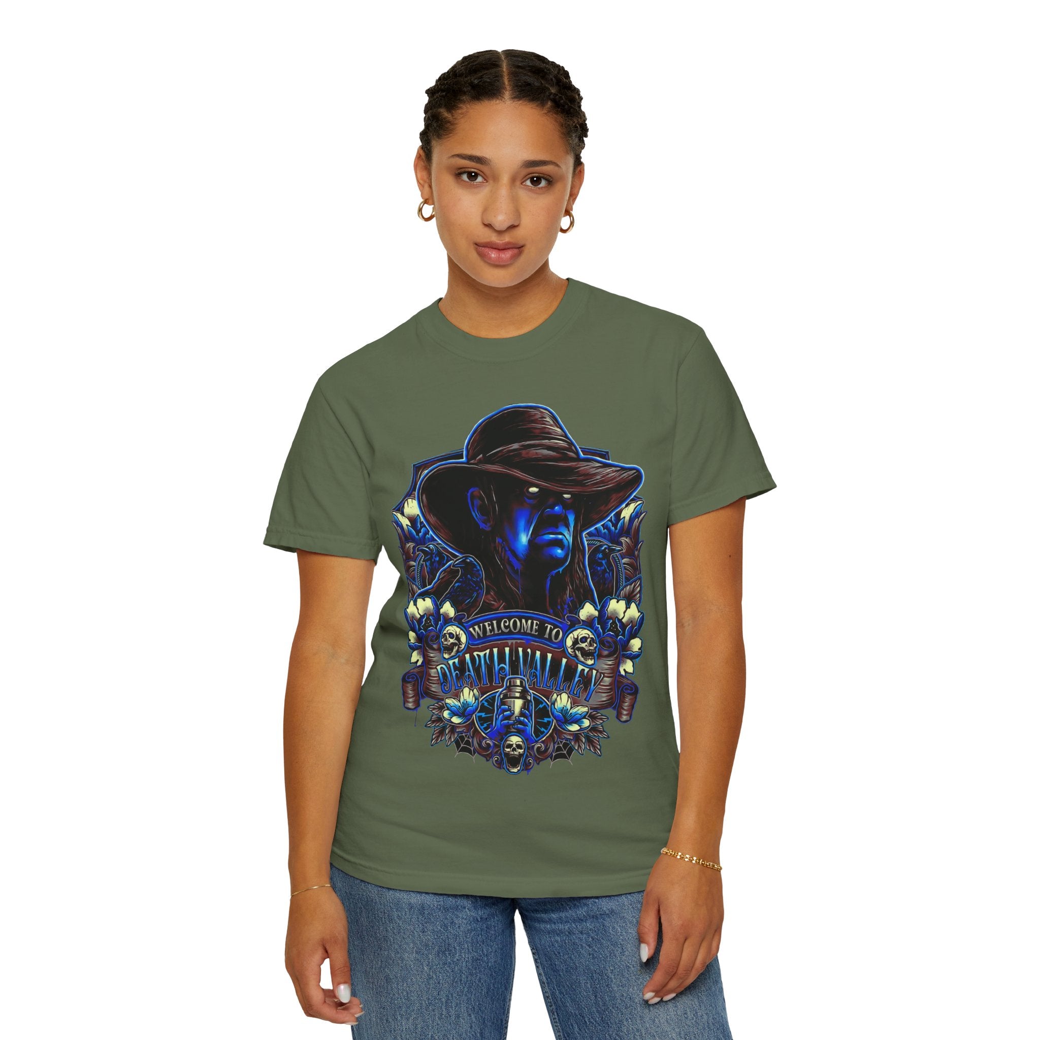 Welcome to Death Valley, Undertaker, Sports Fan T-shirt, Unisex Shirt, Gift for Her-Him, Casual Outwear Shirt, Graphic Shirt