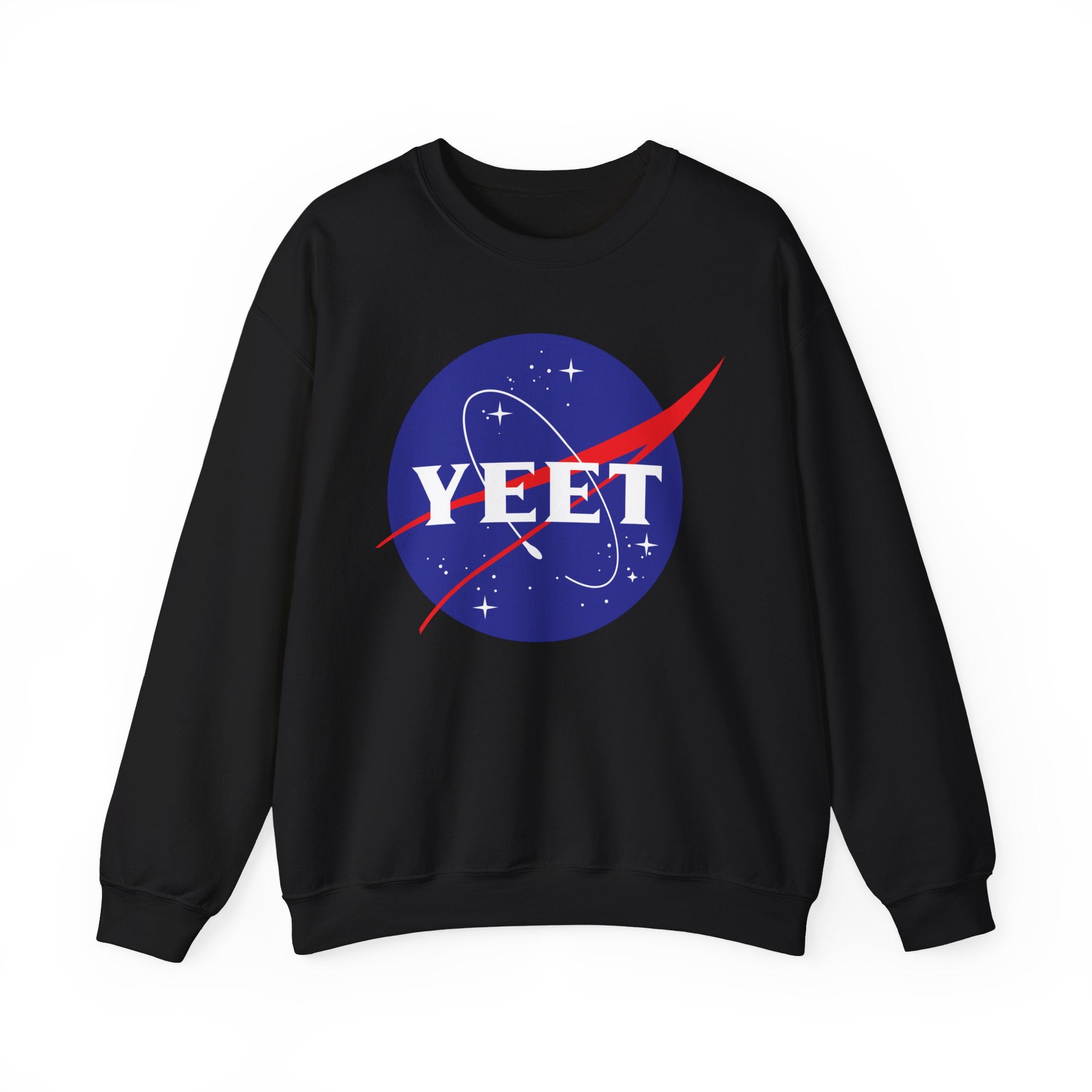 Yeet Nasa Sweatshirt Design, Sports Sweatshirt, Wrestling Fan Unisex Sweatshirt - Gift for Him or Her, Casual Outwear, Heavy Blend Crewneck Sweatshirt
