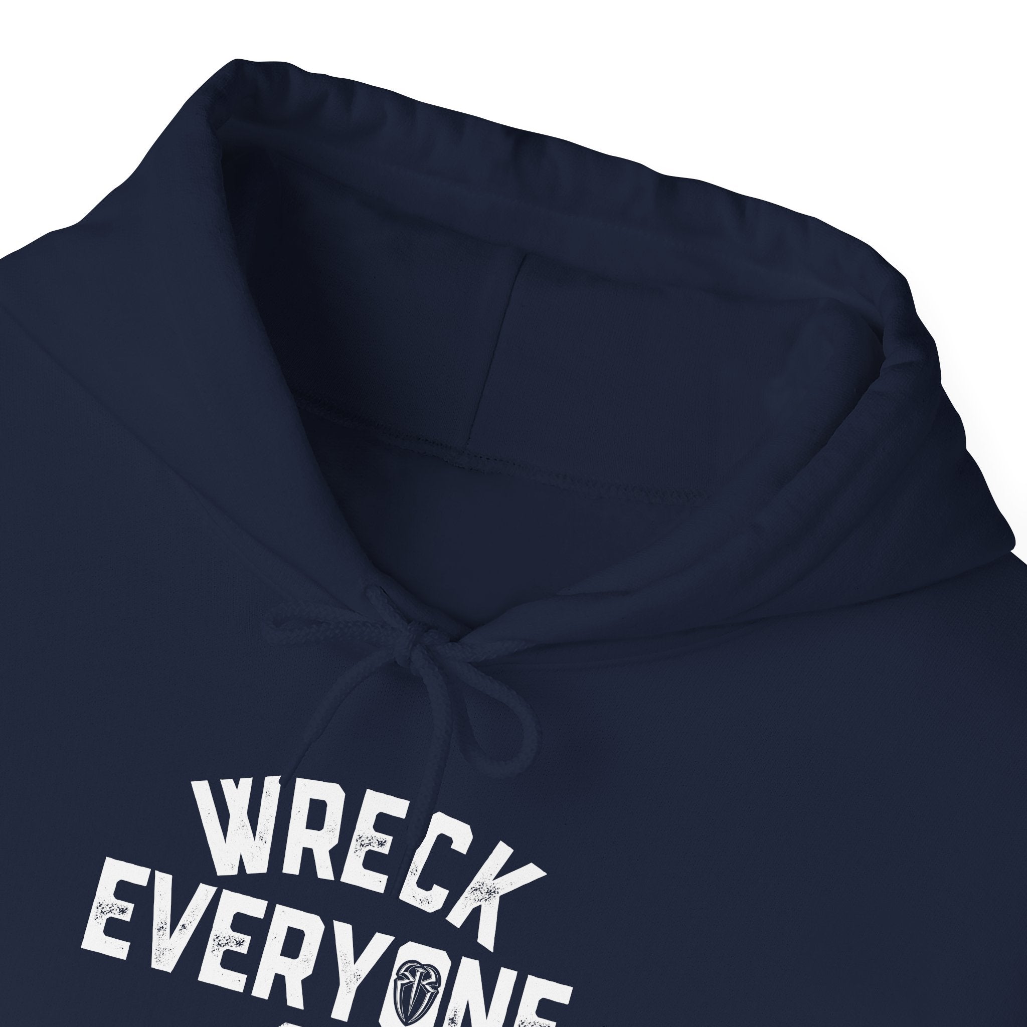 Wreck Everyone and Leave Royal Reigns Hoodies, Pro Wrestling Apparel, Heavy Blend Hoodie, Sports Fan Gift, Graphic Pullover