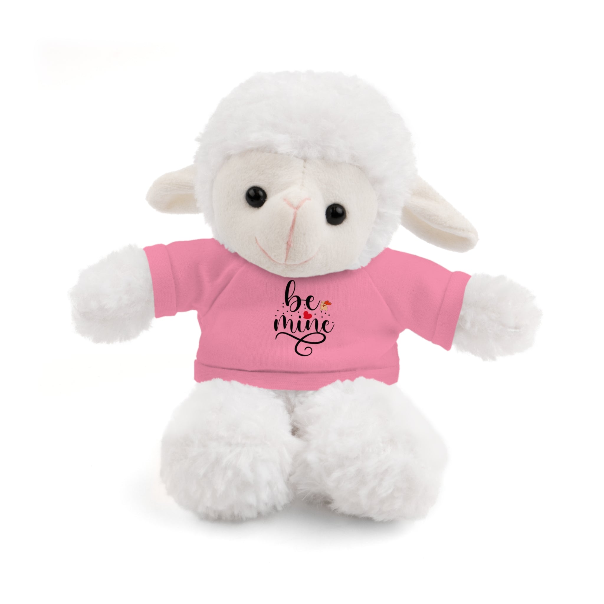 Lovely Panda Plushy, Be Mine, Stuffed Animals Shirt Printed, Suitable for Soft Valentine's Day Gift for Her, Him