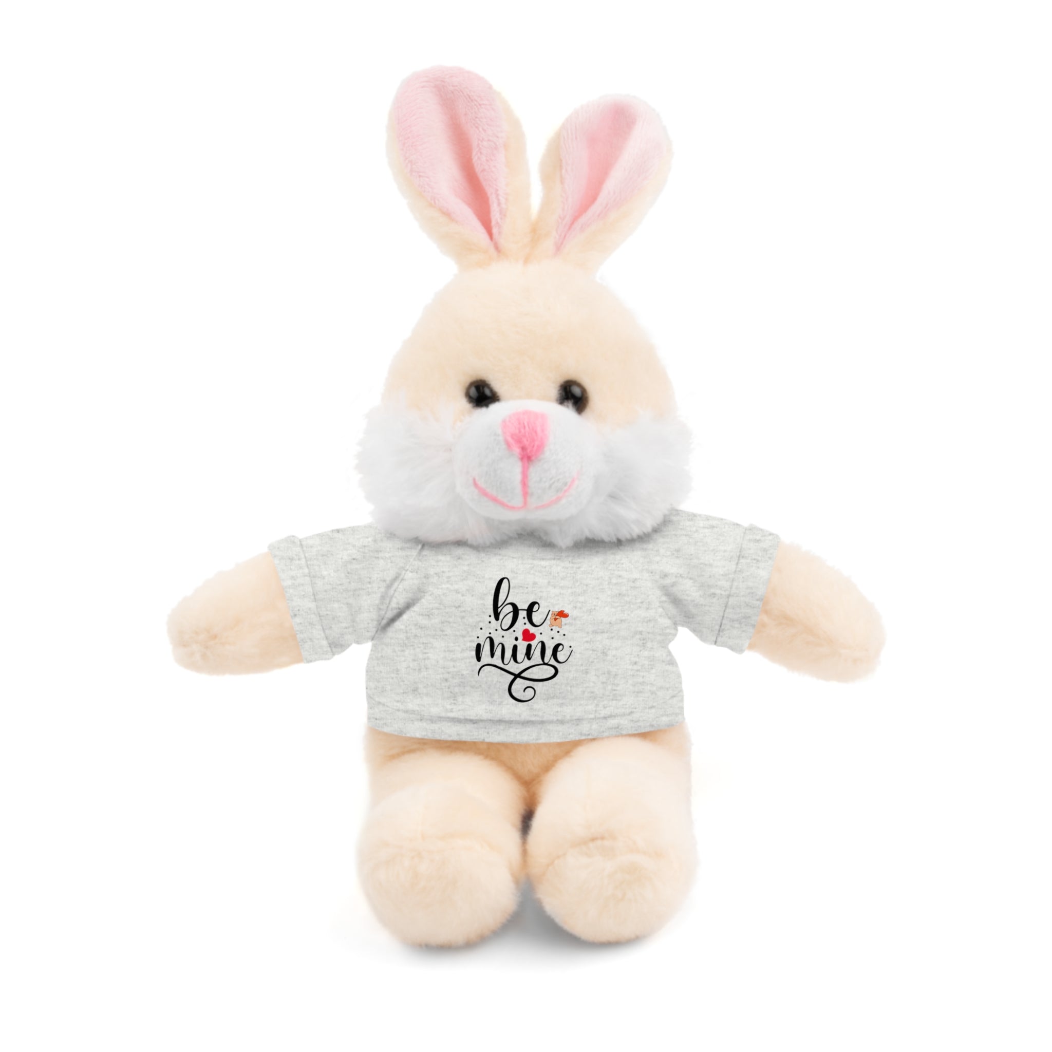 Lovely Panda Plushy, Be Mine, Stuffed Animals Shirt Printed, Suitable for Soft Valentine's Day Gift for Her, Him