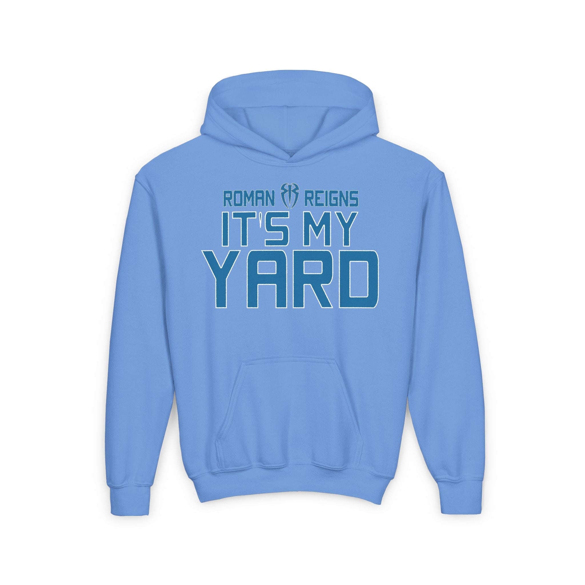 Roman Reigns "It's My Yard" Shirt Design, Sports Fan Kids Hoodies - Youth Heavy Blend Hooded Sweatshirt, Unisex, Gift for Her-Him, Casual Outwear