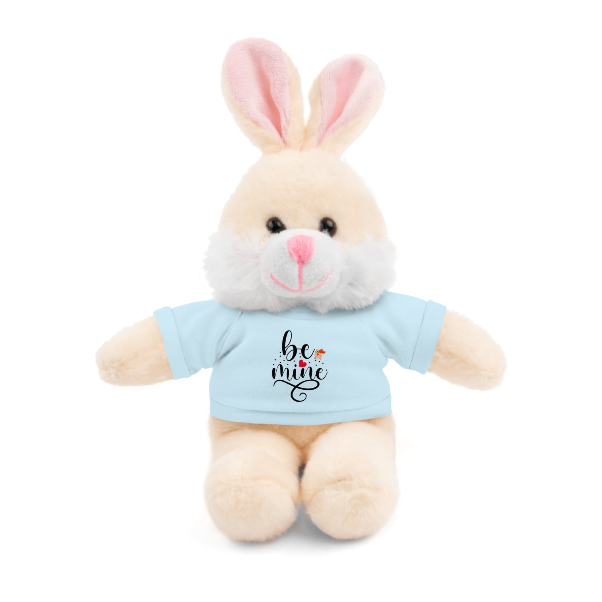 Lovely Panda Plushy, Be Mine, Stuffed Animals Shirt Printed, Suitable for Soft Valentine's Day Gift for Her, Him