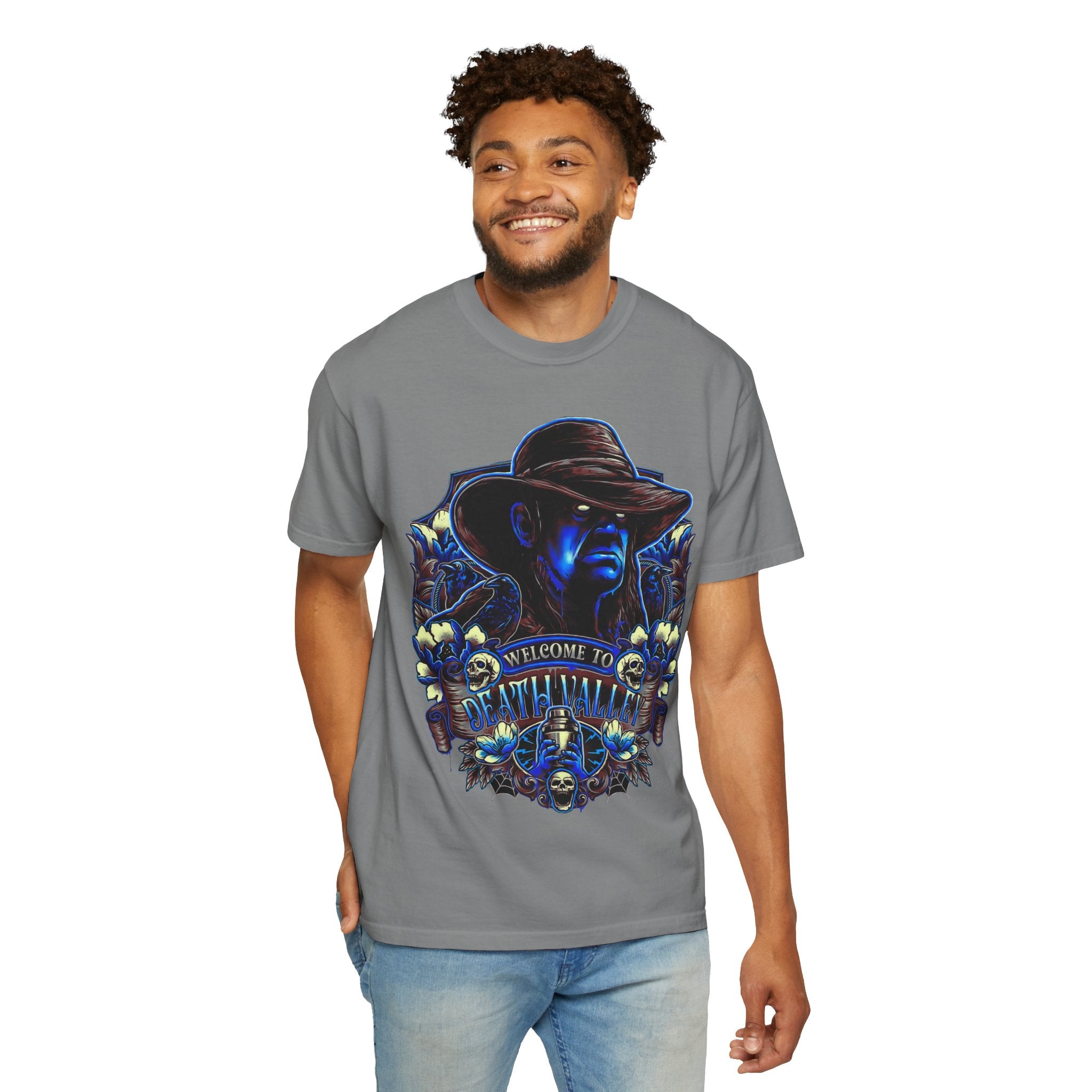 Welcome to Death Valley, Undertaker, Sports Fan T-shirt, Unisex Shirt, Gift for Her-Him, Casual Outwear Shirt, Graphic Shirt