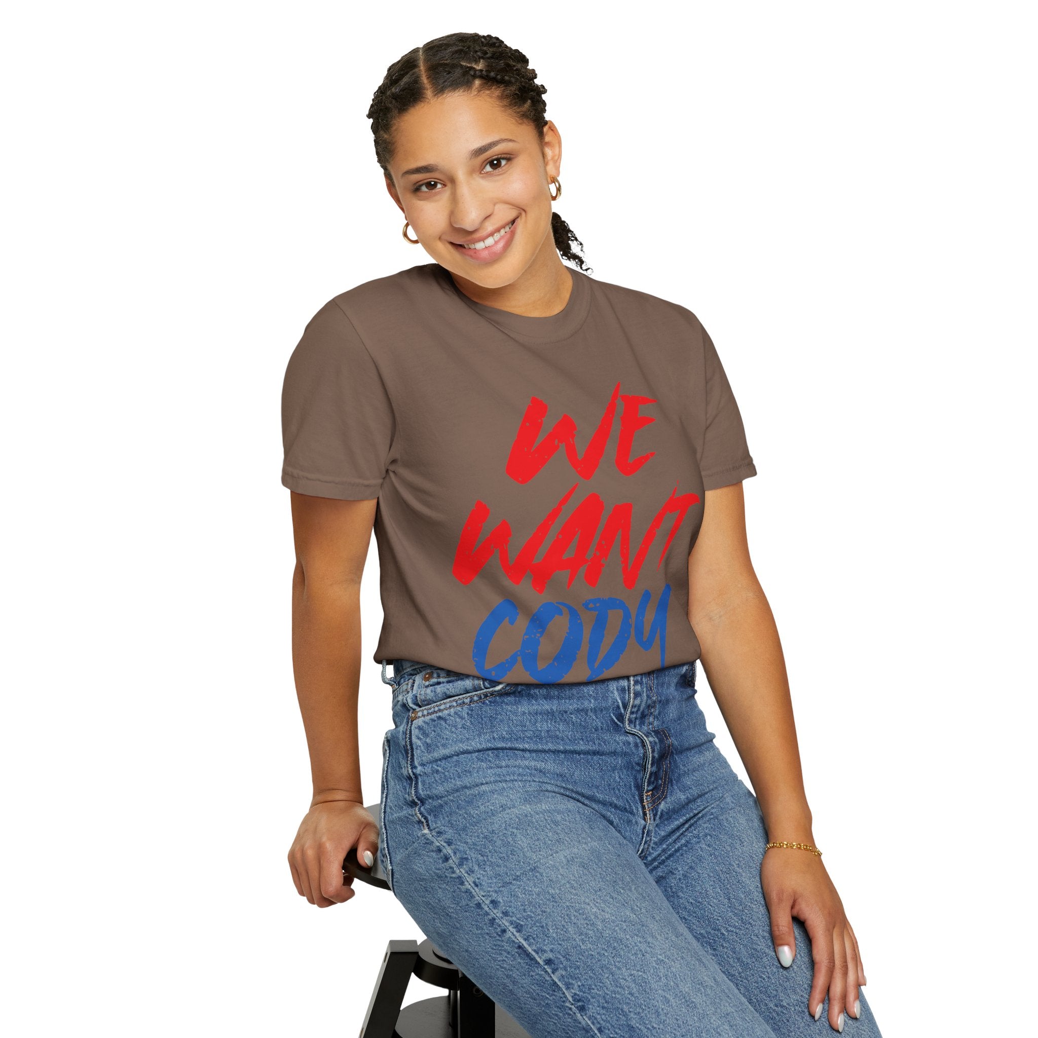We Want Cody Graphic Design Cody Rhodes Fan Shirt, Sports Fan T-shirt, Unisex Shirt, Gift for Her-Him, Casual Outwear Shirt