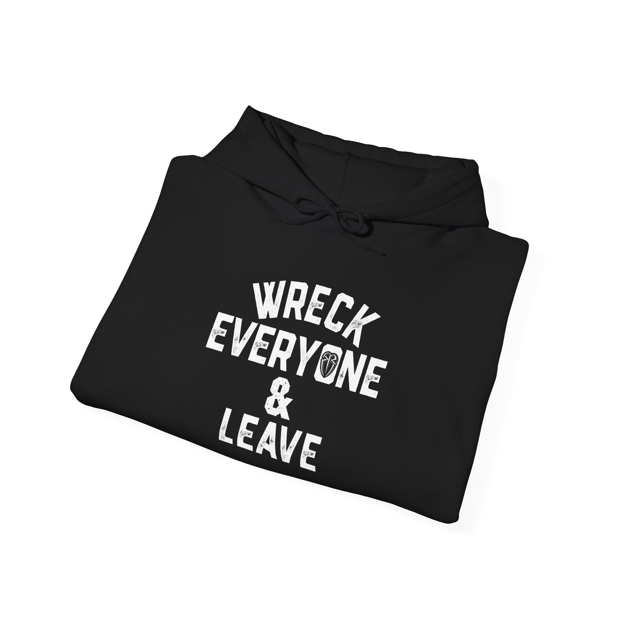 Wreck Everyone and Leave Royal Reigns Hoodies, Pro Wrestling Apparel, Heavy Blend Hoodie, Sports Fan Gift, Graphic Pullover