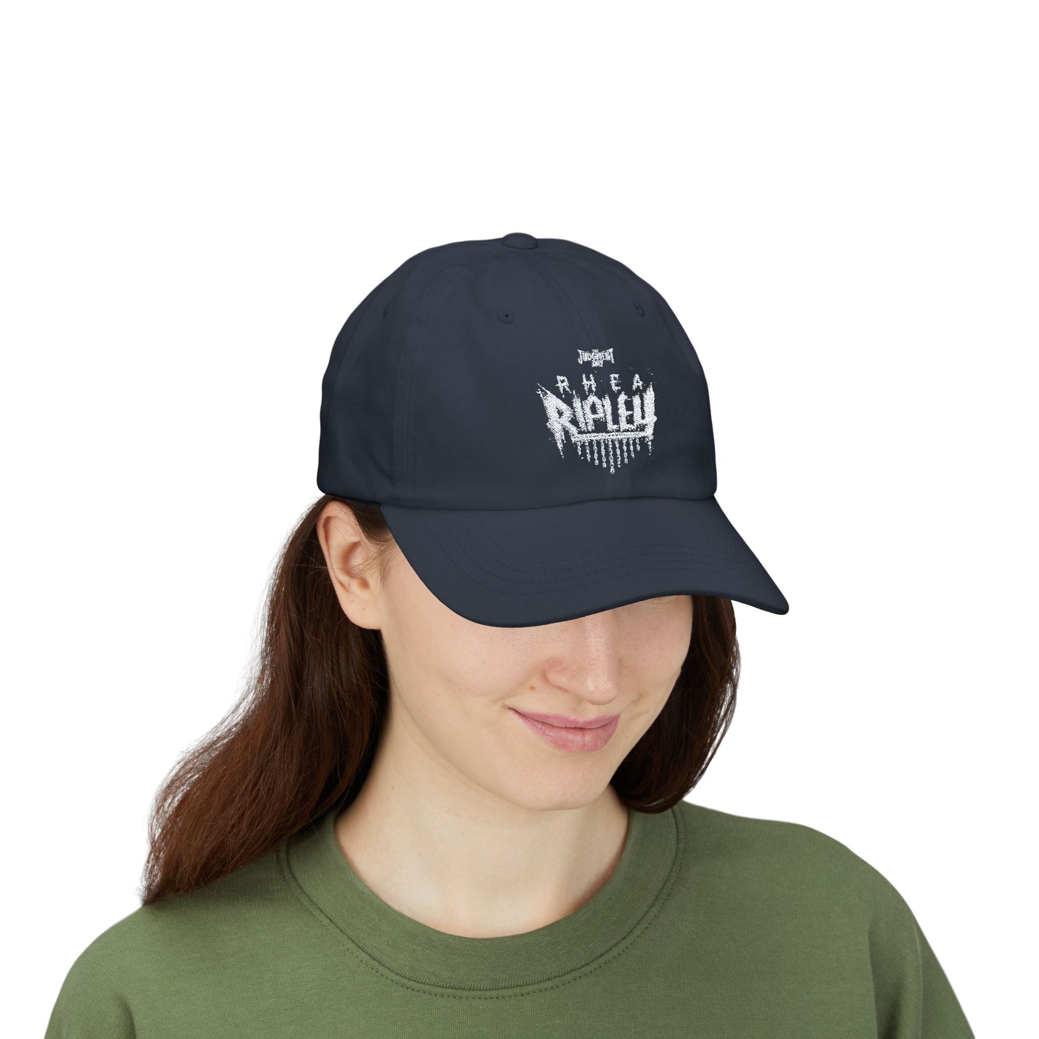 Rhea Ripley "The Judgement Day" Graphic White Design, Sports Fan, Wrestling Dad Cap for Her and Him - Unisex Classic