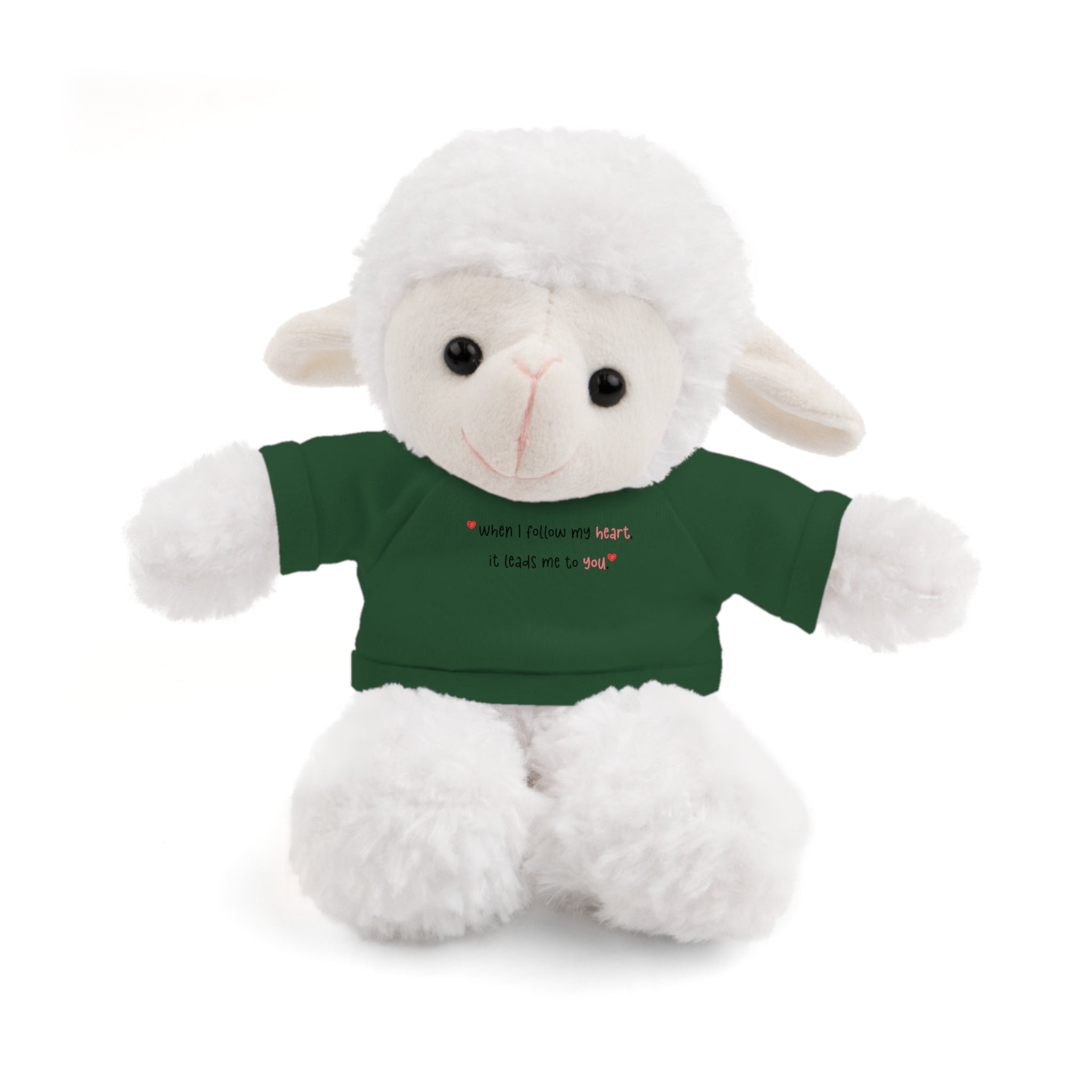 Panda Plushies, I Love You, Stuffed Animals Shirt Printed, Suitable for Soft Valentine's Day Gift Plush Bear Toy