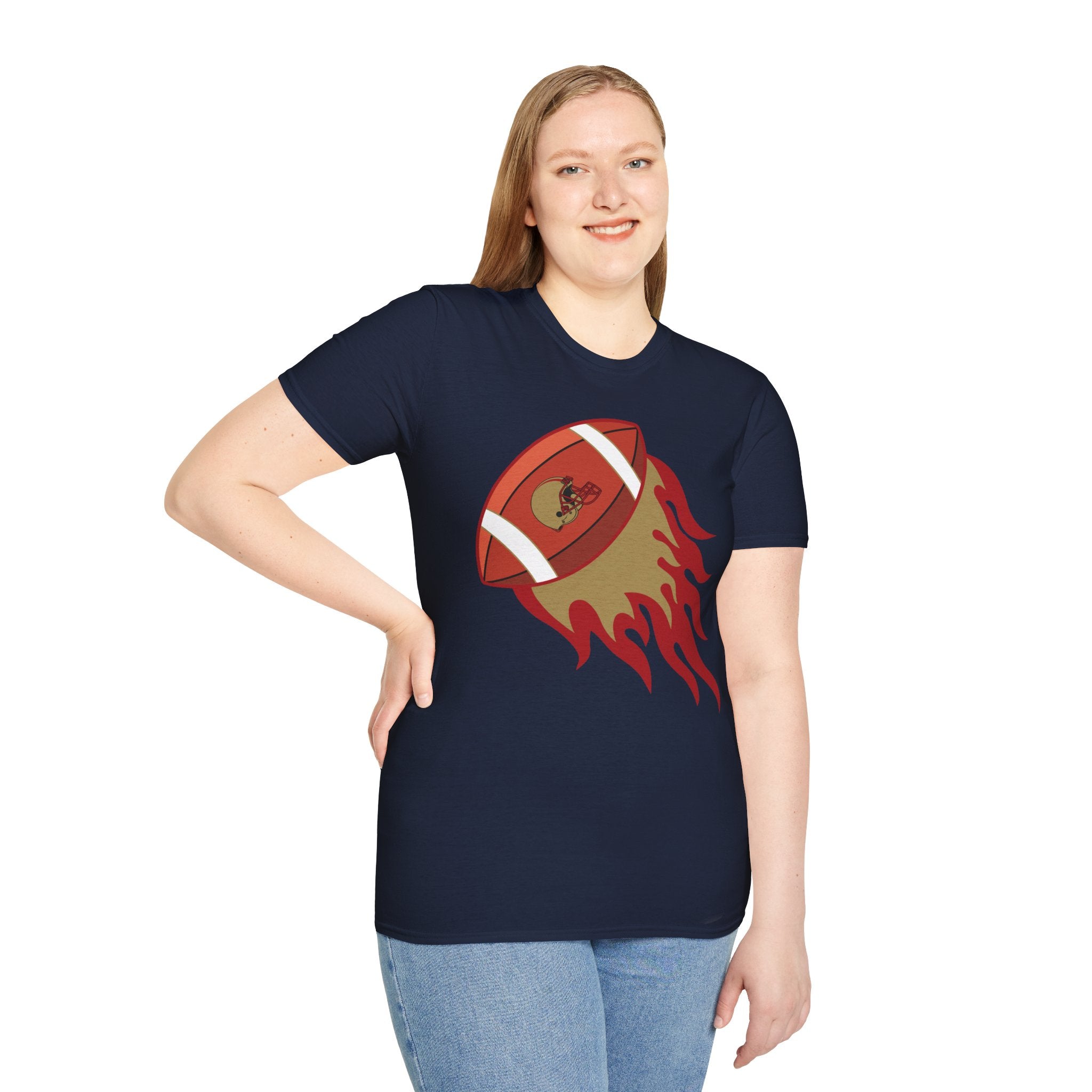 SF Football on Flare , San Francisco Shirt, Unique Fan Apparel, Football Team Game Day Shirt, Sporty Men's Women's Clothing