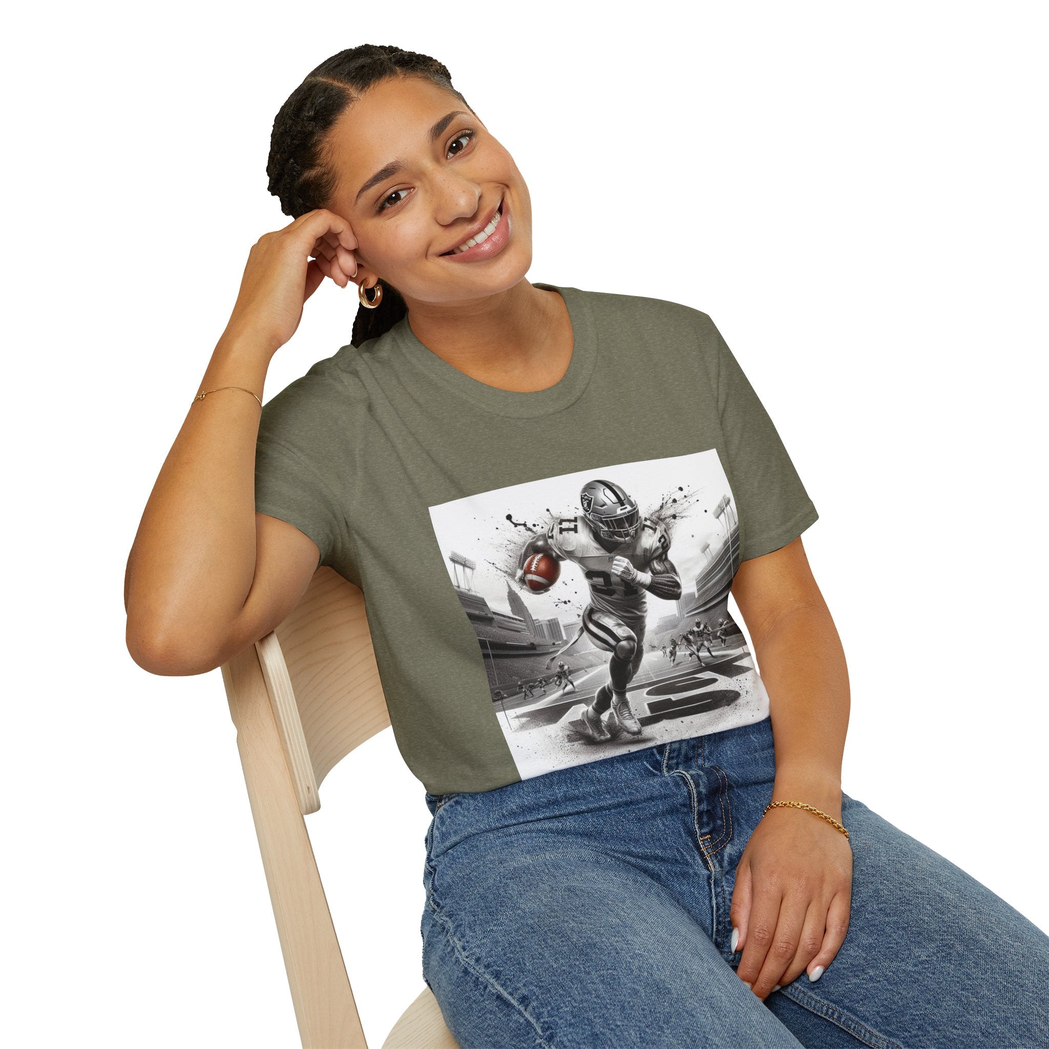 Silver Storm Raiders Shirt , Raiders Fan Football Shirt, Unisex Shirt, Football Fan Tee, Trendy Shirt, Casual Summer Shirt