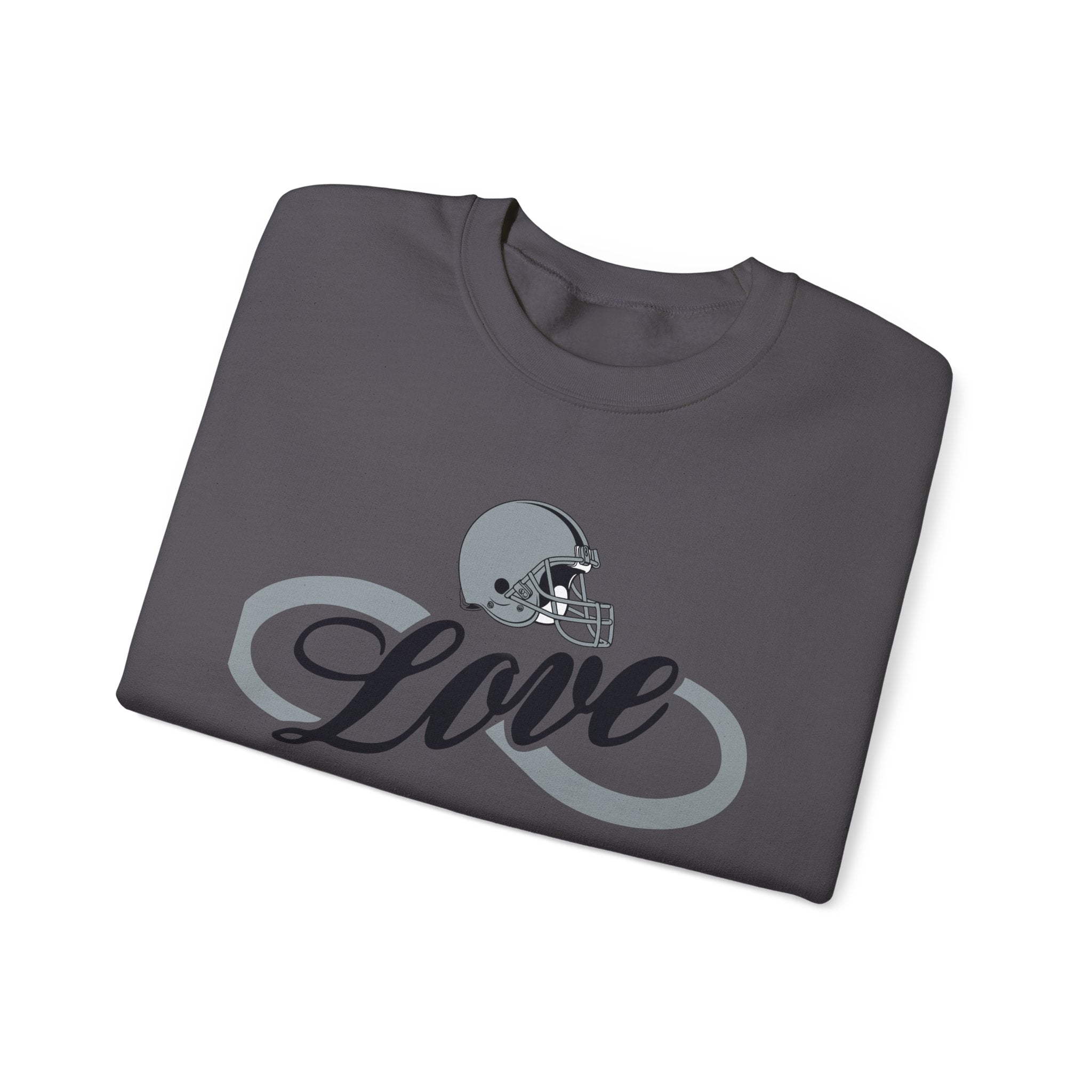 Love for Raiders Football Fan Sweatshirt, Unisex Sweatshirt, Football Fan Sweatshirt, Casual Sweatshirt, Summer Fit Sweatshirt
