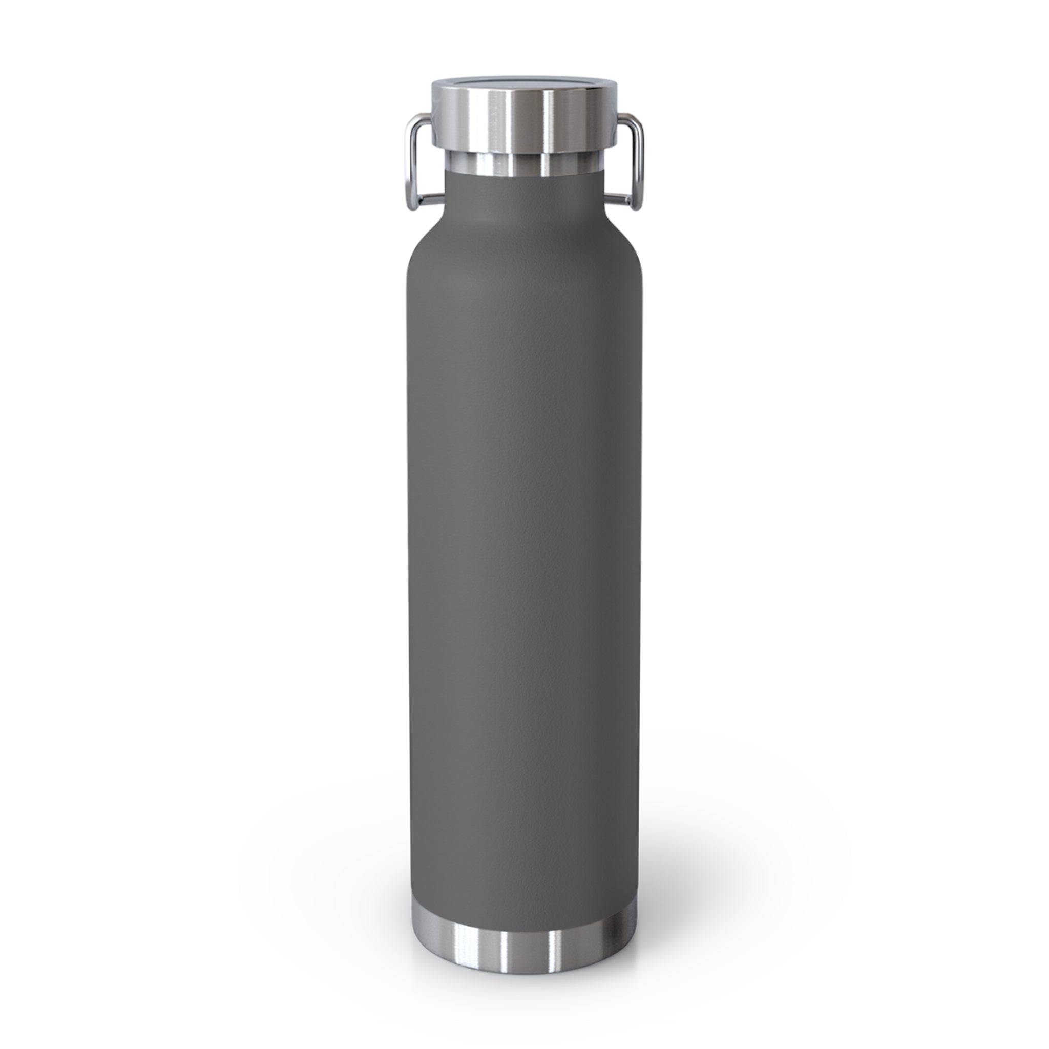 "If You Look at Me Take A Sip" Copper Water Bottle, Inspirational Quote, Gift Tumbler, 22oz, Motivational Drinkware, Stainless Steel Thermos