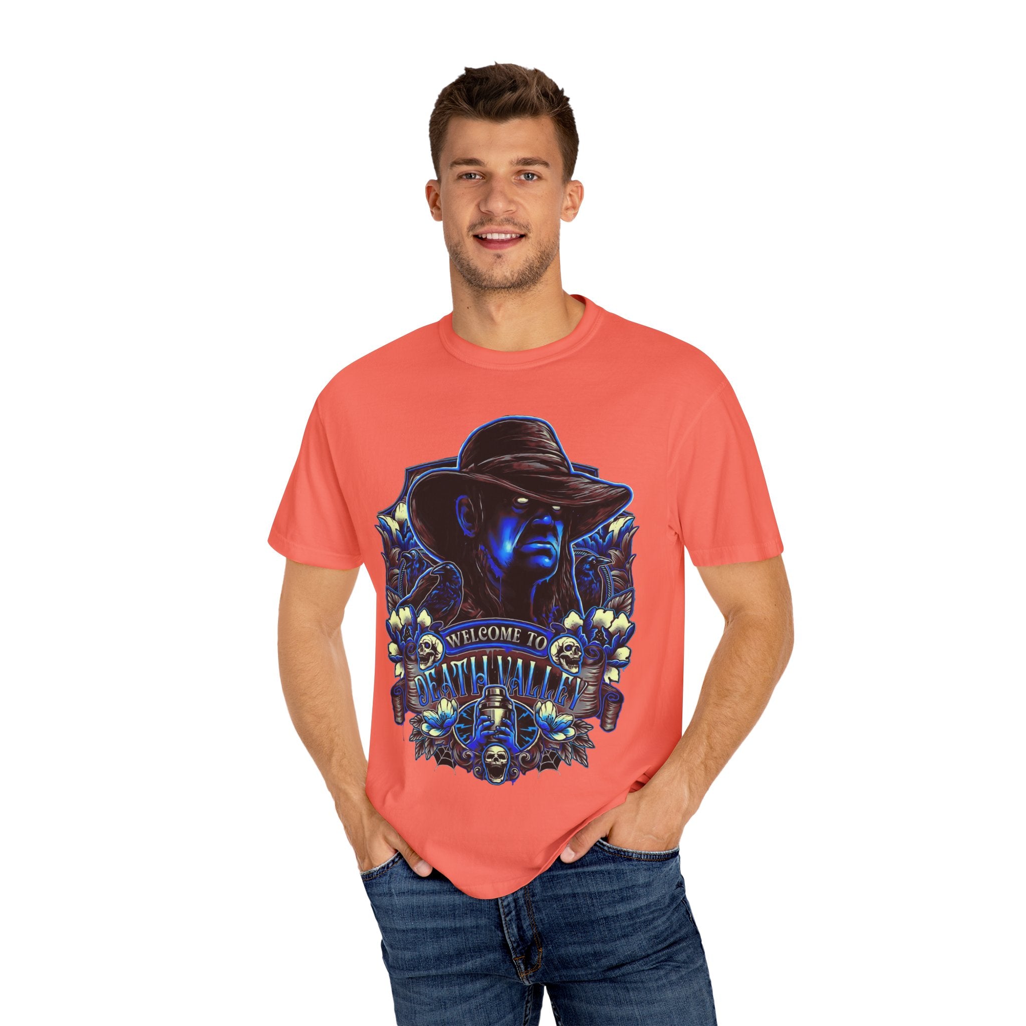 Welcome to Death Valley, Undertaker, Sports Fan T-shirt, Unisex Shirt, Gift for Her-Him, Casual Outwear Shirt, Graphic Shirt