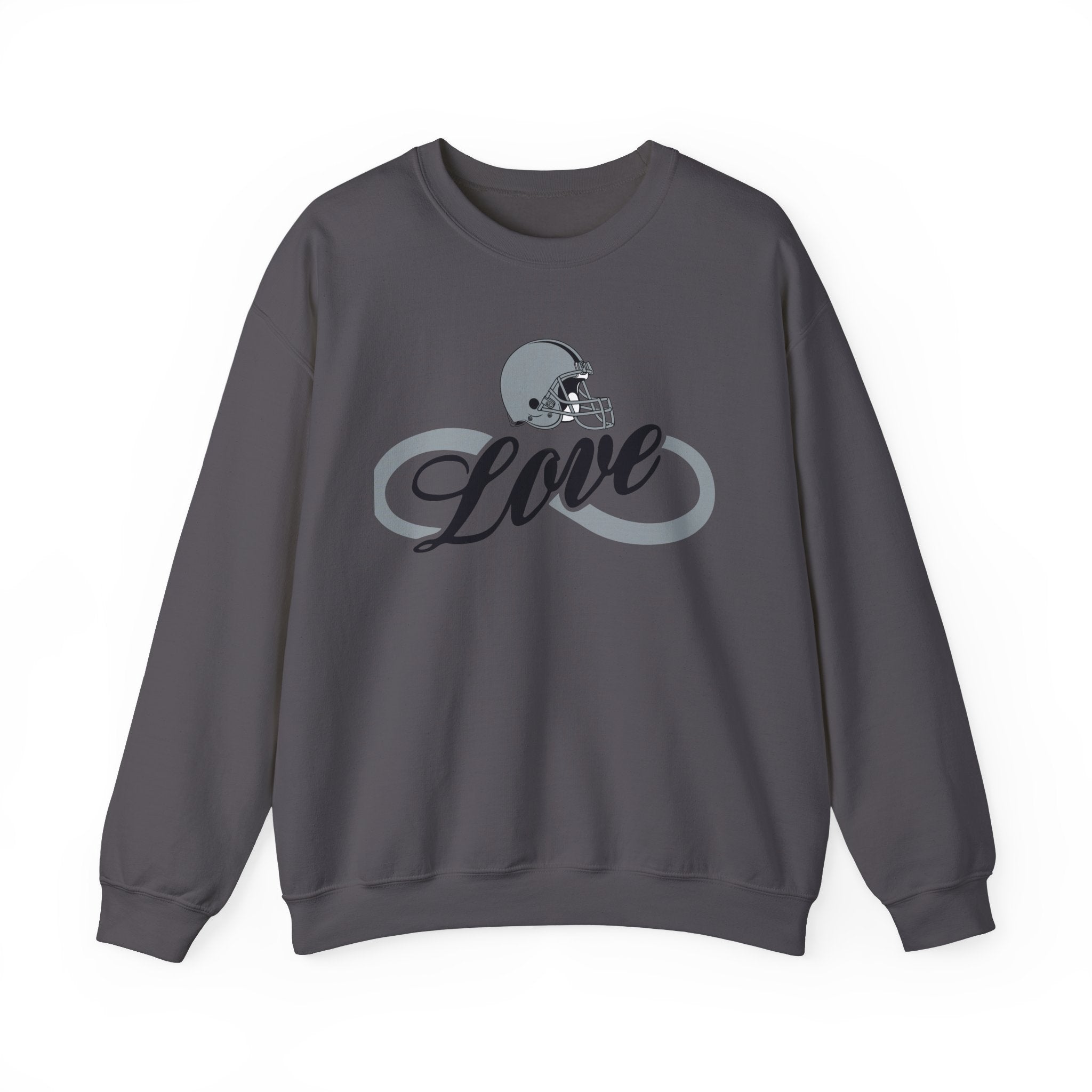Love for Raiders Football Fan Sweatshirt, Unisex Sweatshirt, Football Fan Sweatshirt, Casual Sweatshirt, Summer Fit Sweatshirt