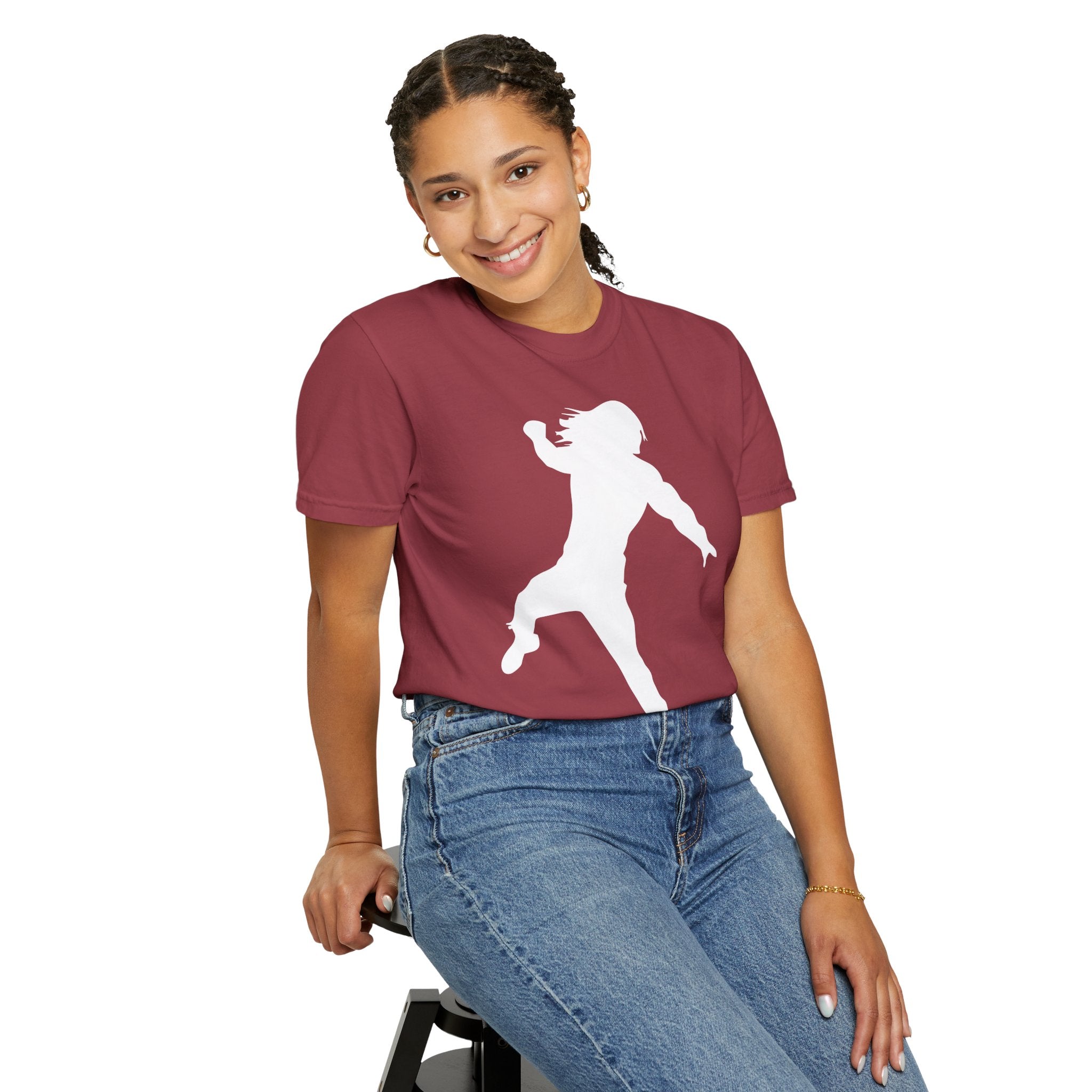Jump Roman Reigns White Fan Shirt, Sports Fan T-shirt, Unisex Shirt, Gift for Her-Him, Casual Outwear Shirt, Graphic Shirt