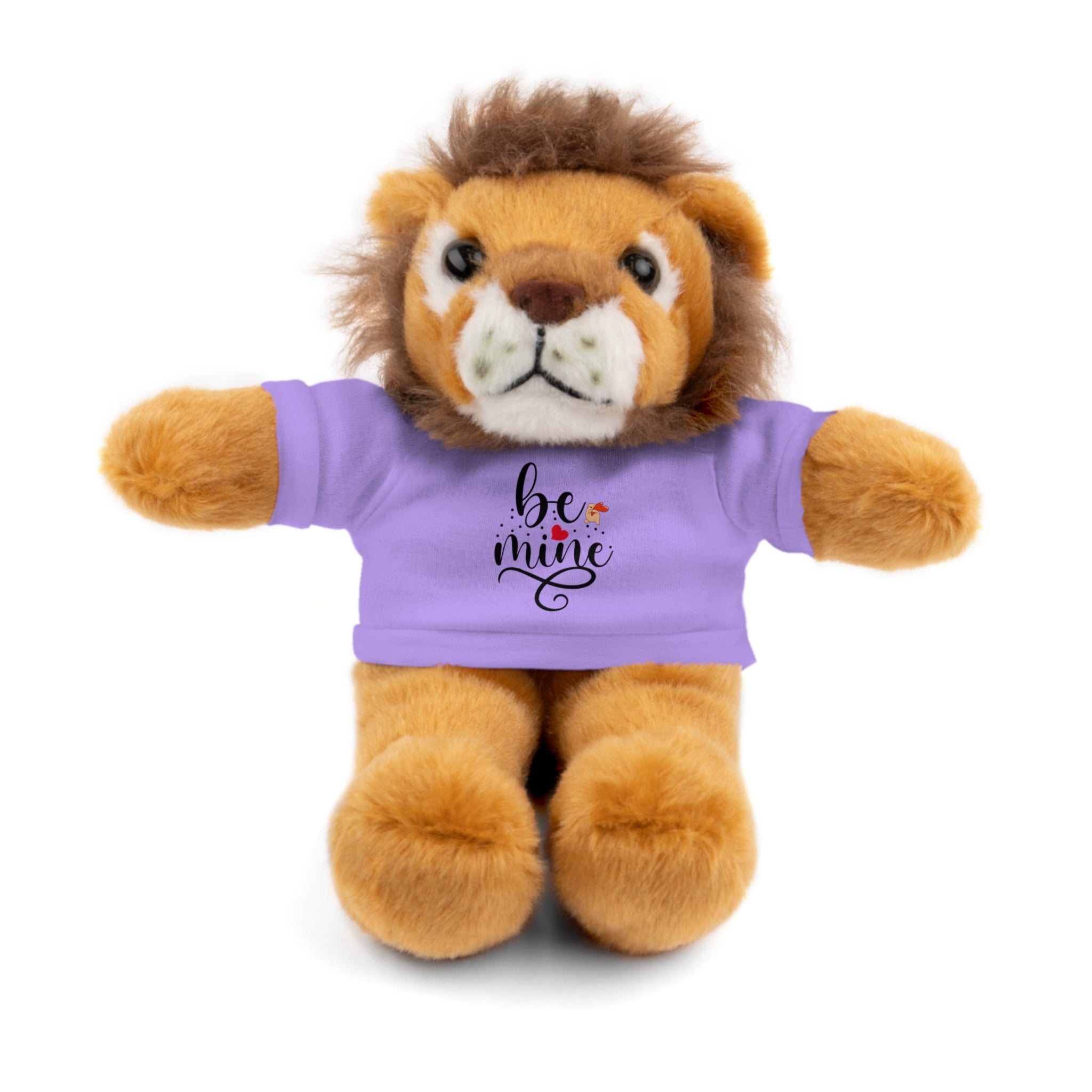 Lovely Panda Plushy, Be Mine, Stuffed Animals Shirt Printed, Suitable for Soft Valentine's Day Gift for Her, Him