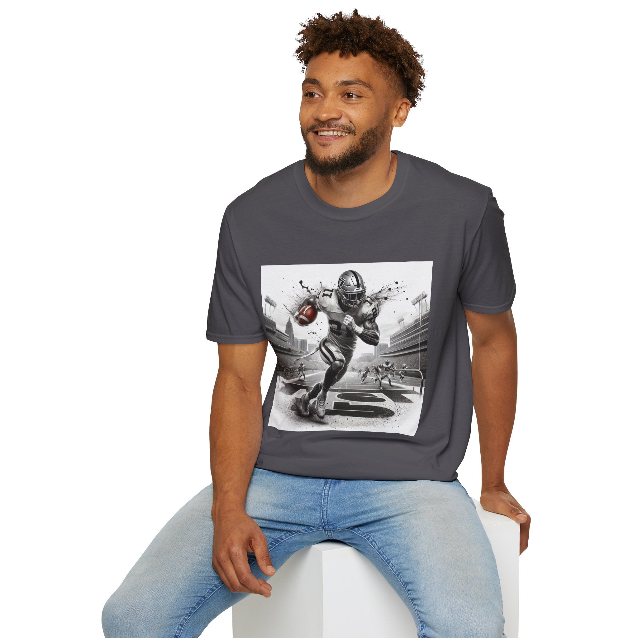 Silver Storm Raiders Shirt , Raiders Fan Football Shirt, Unisex Shirt, Football Fan Tee, Trendy Shirt, Casual Summer Shirt