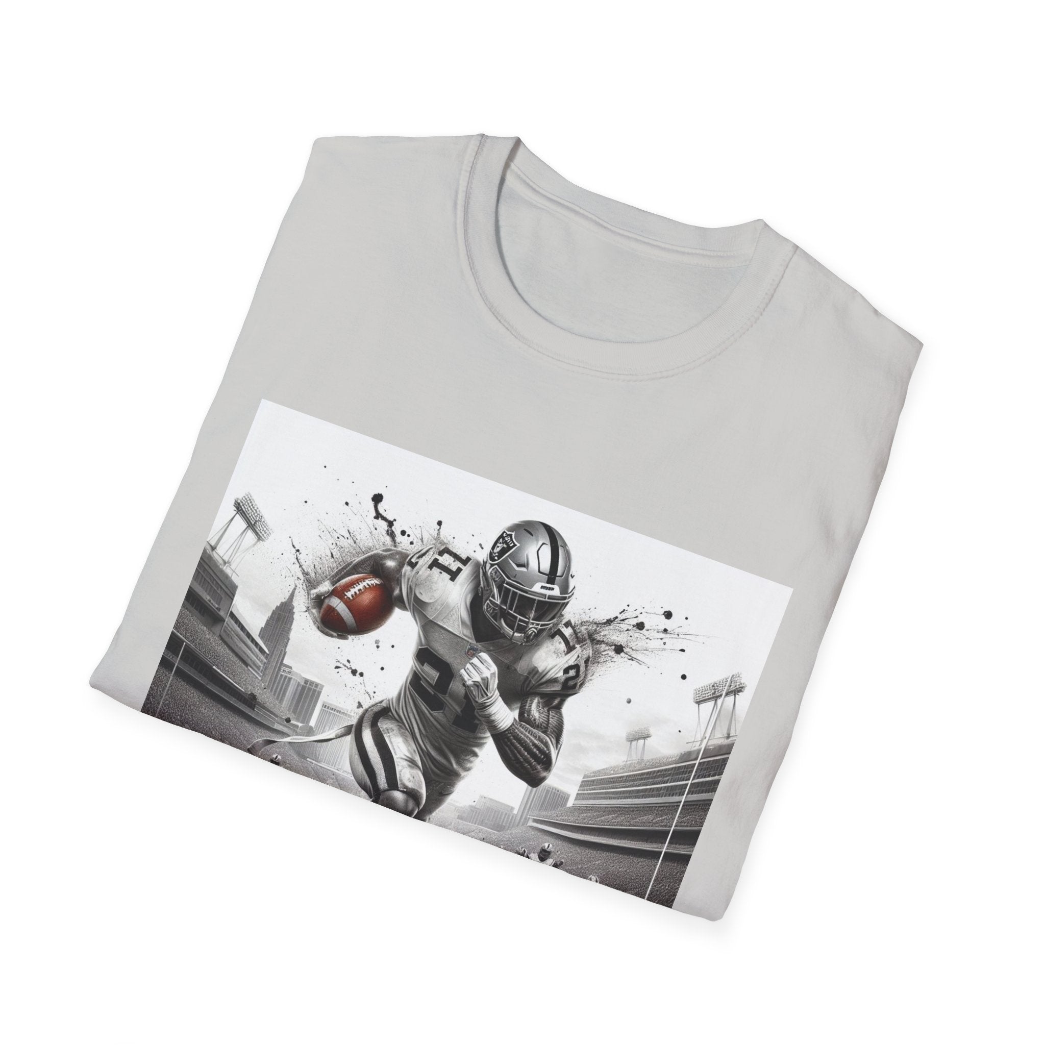 Silver Storm Raiders Shirt , Raiders Fan Football Shirt, Unisex Shirt, Football Fan Tee, Trendy Shirt, Casual Summer Shirt