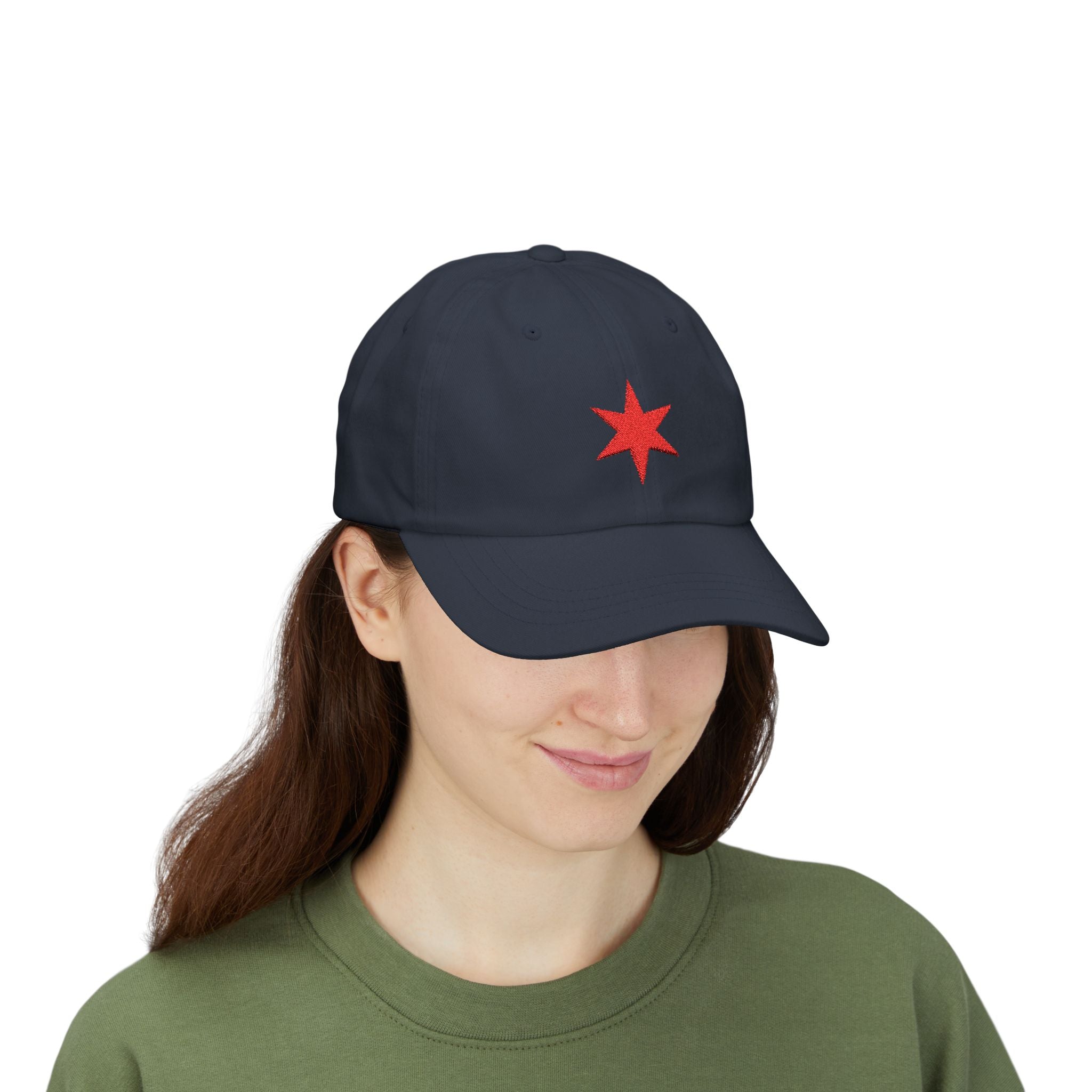 Chicago Star, Sports Fan, Wrestling Dad Cap for Her and Him - Unisex Classic