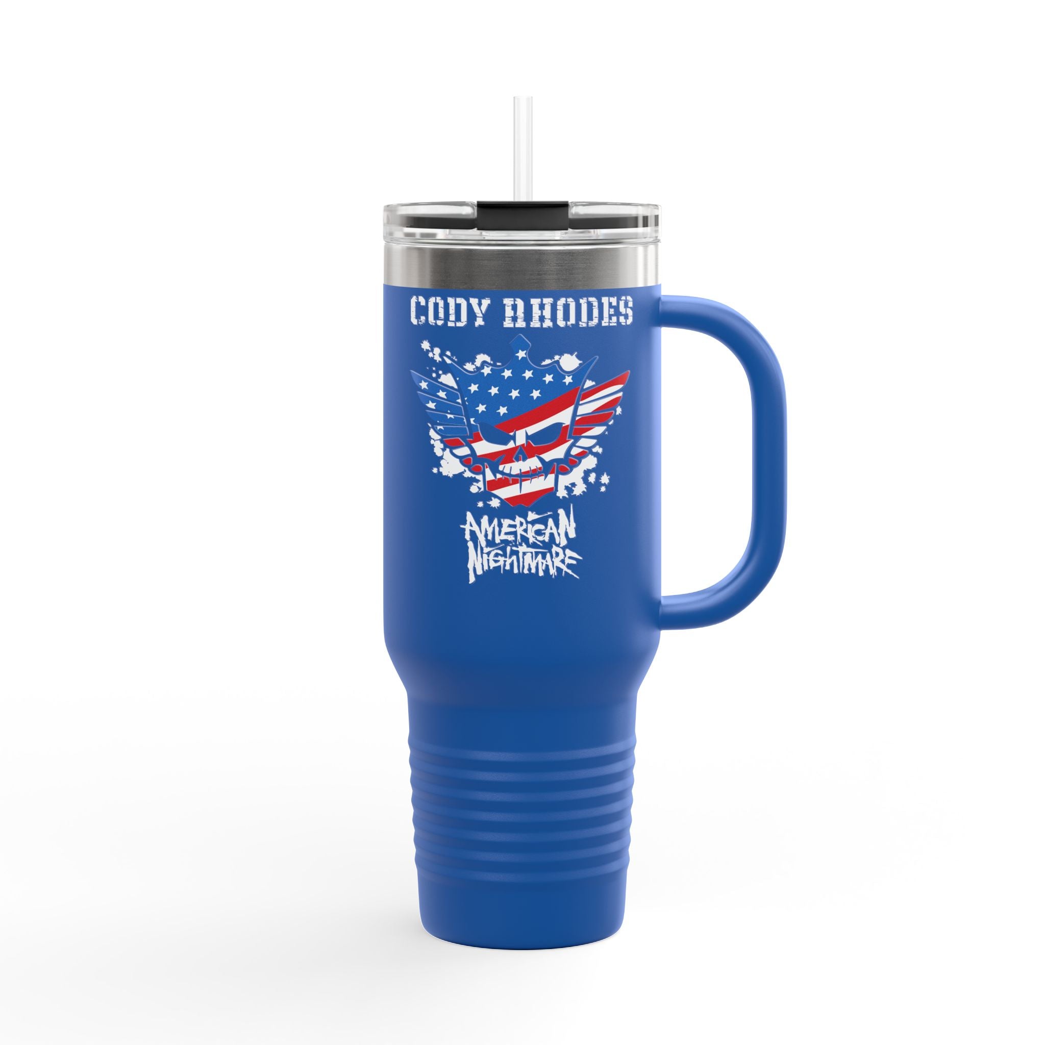 Cody Rhodes American Nightmare Graphic Design, Insulated Travel Mug, Gift for Her Gift for Him - 40oz, Gift for Her, Gift for Him