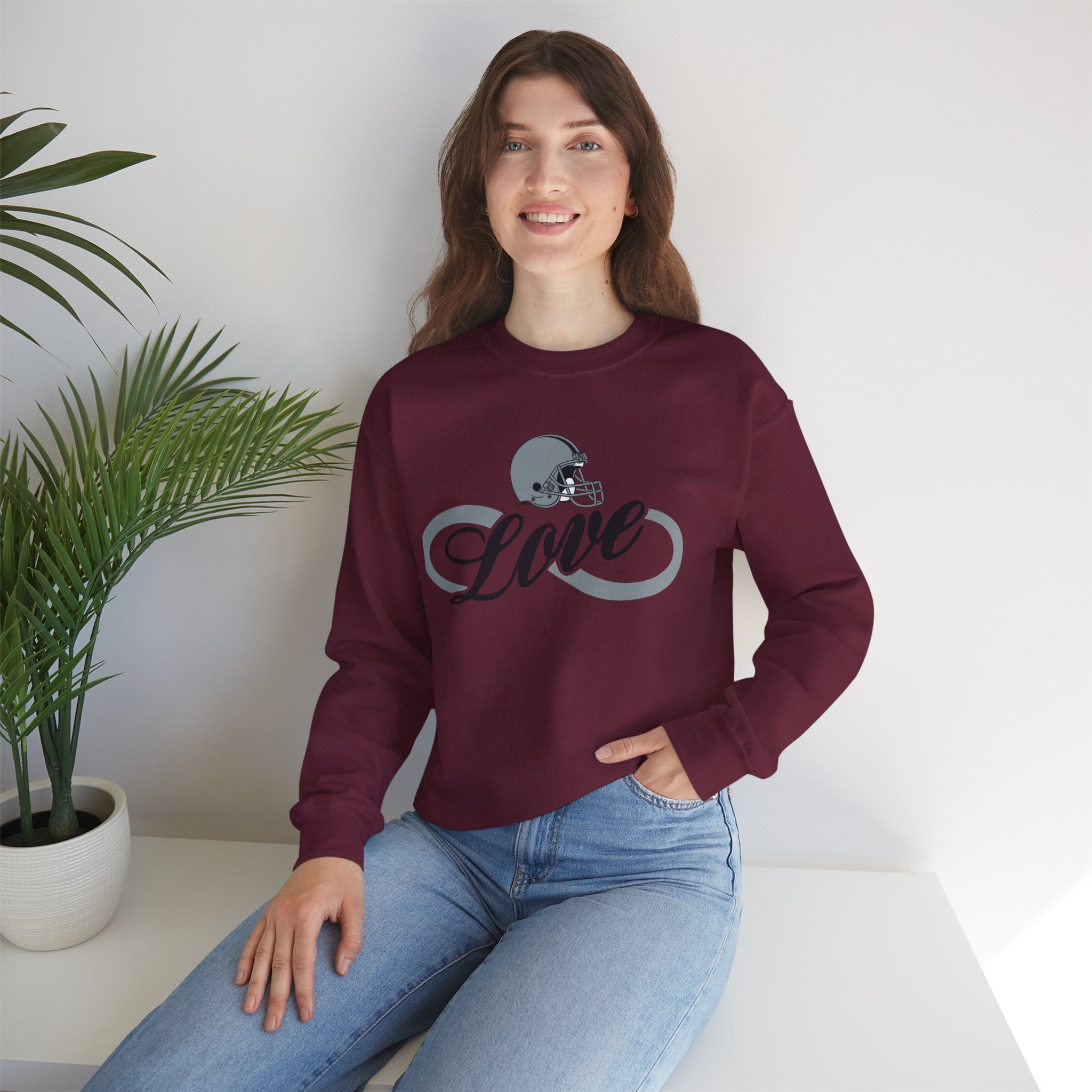 Love for Raiders Football Fan Sweatshirt, Unisex Sweatshirt, Football Fan Sweatshirt, Casual Sweatshirt, Summer Fit Sweatshirt