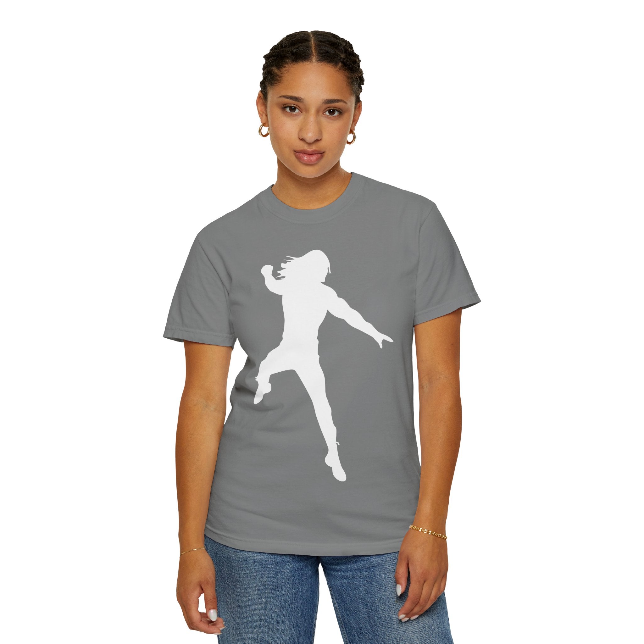 Jump Roman Reigns White Fan Shirt, Sports Fan T-shirt, Unisex Shirt, Gift for Her-Him, Casual Outwear Shirt, Graphic Shirt