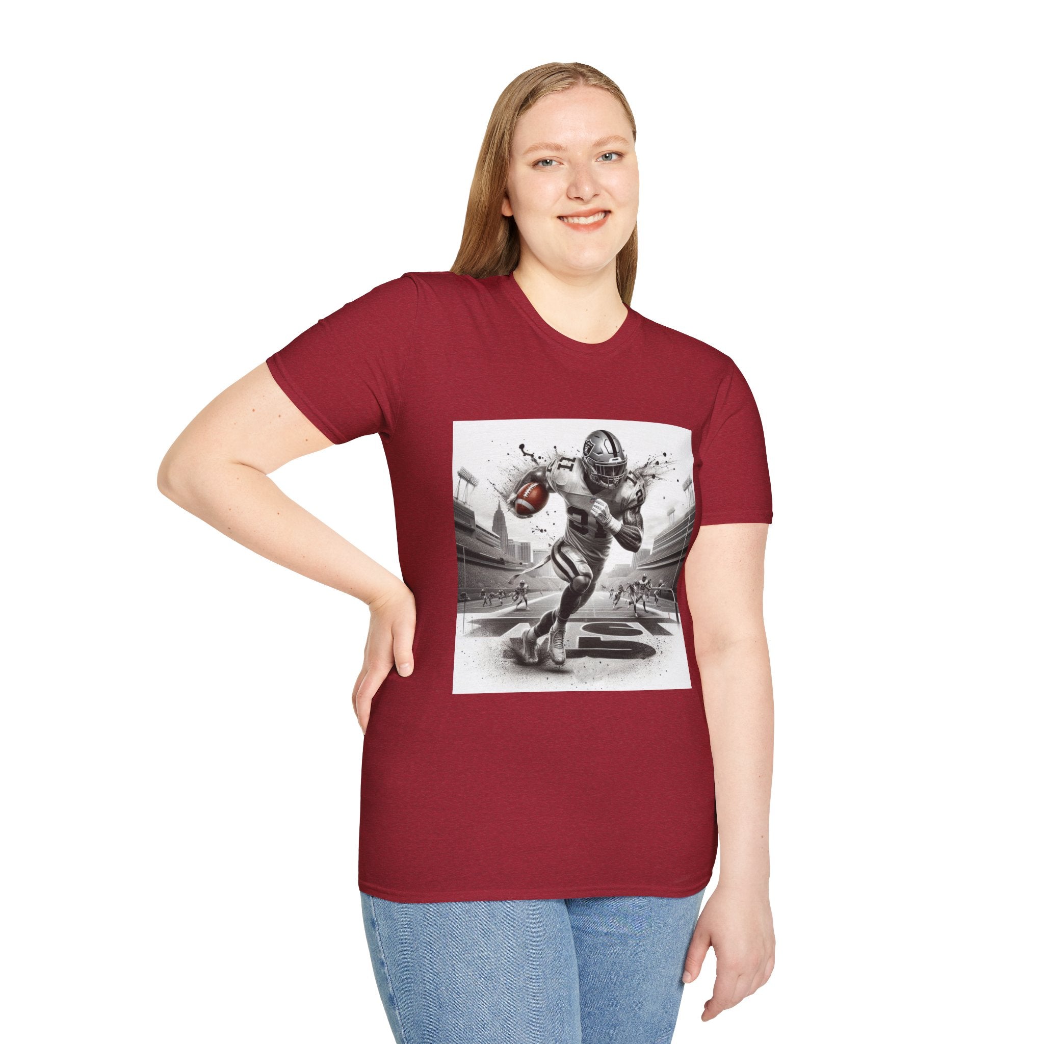 Silver Storm Raiders Shirt , Raiders Fan Football Shirt, Unisex Shirt, Football Fan Tee, Trendy Shirt, Casual Summer Shirt