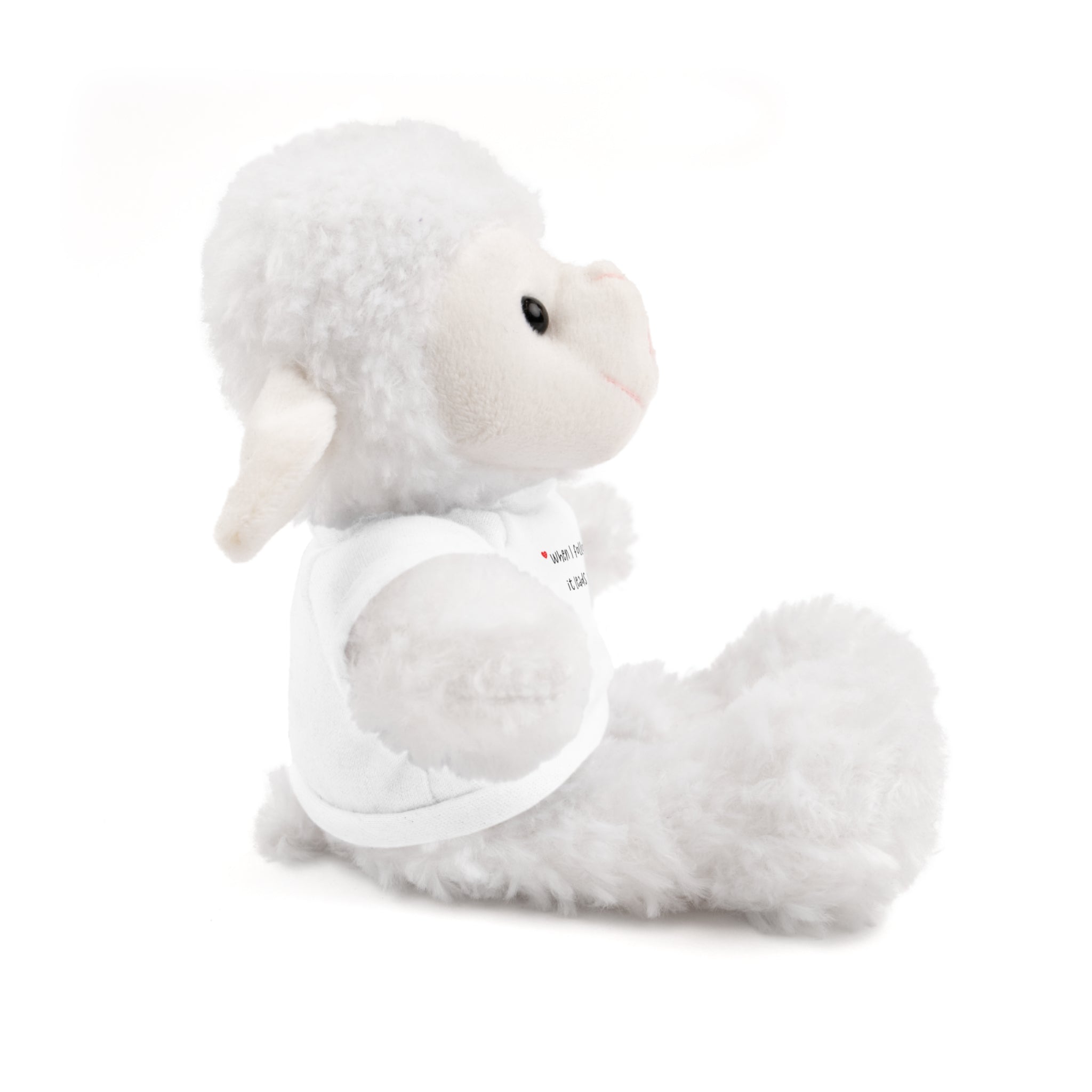 Panda Plushies, I Love You, Stuffed Animals Shirt Printed, Suitable for Soft Valentine's Day Gift Plush Bear Toy