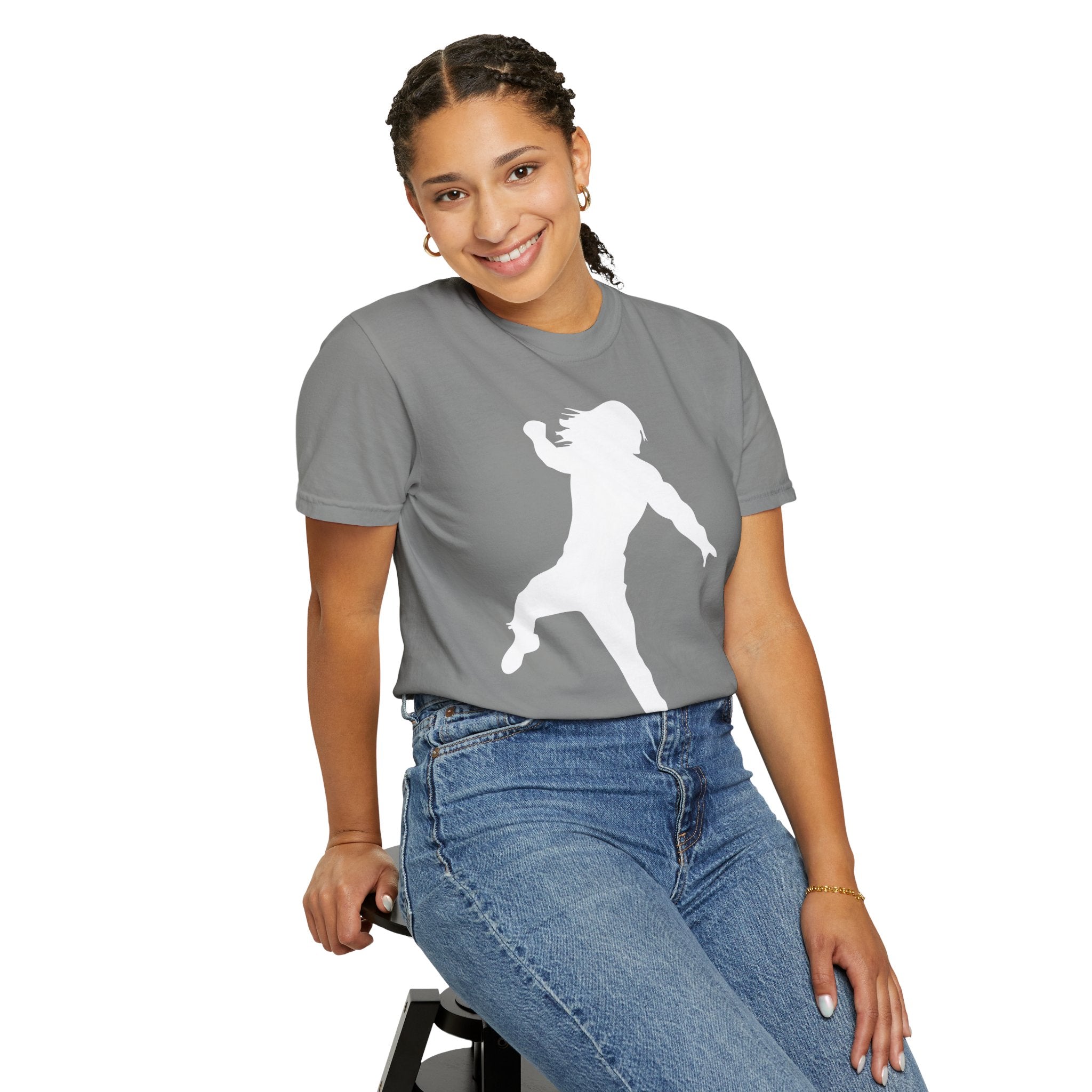 Jump Roman Reigns White Fan Shirt, Sports Fan T-shirt, Unisex Shirt, Gift for Her-Him, Casual Outwear Shirt, Graphic Shirt