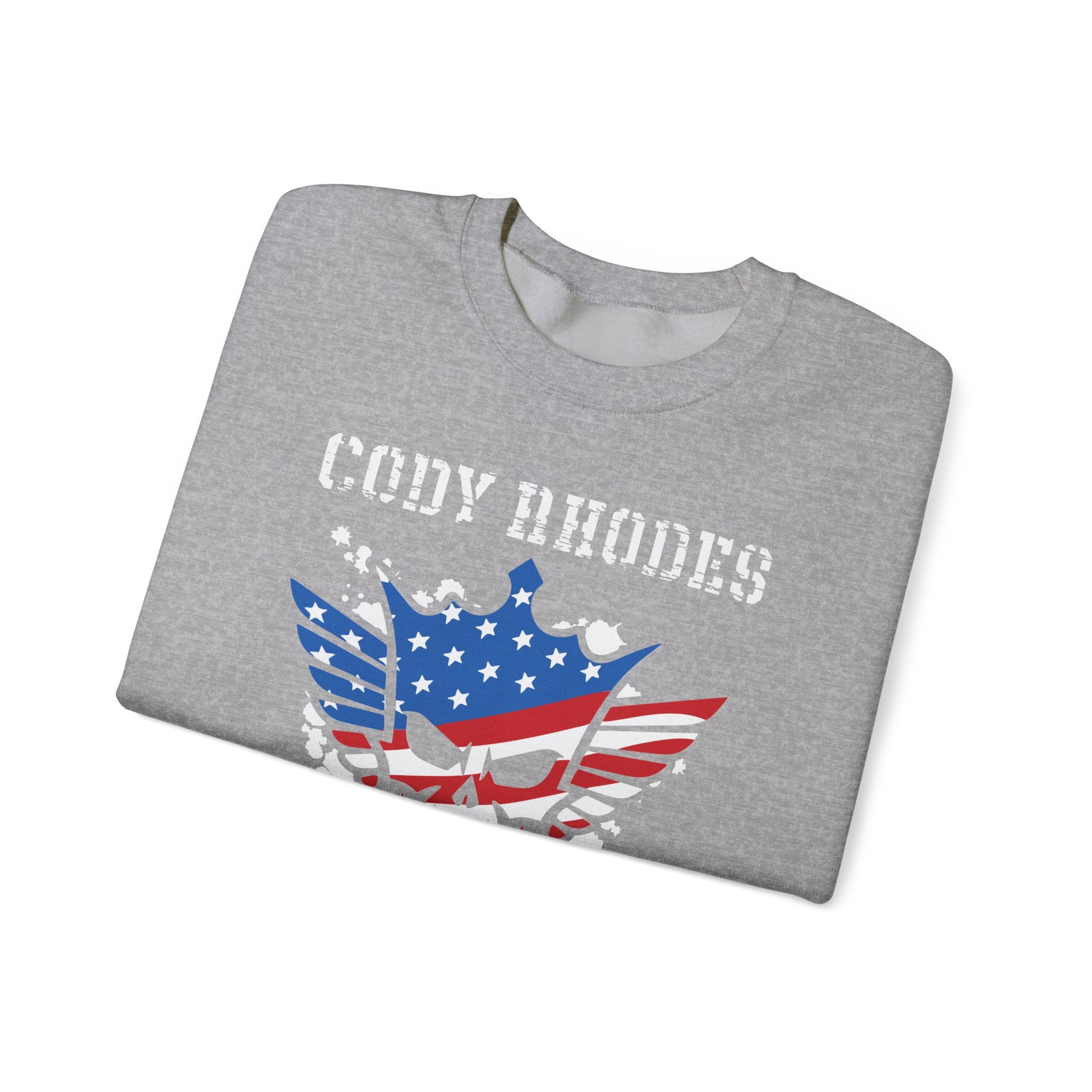 Cody Rhodes American Nightmare, Wrestling Fan Unisex Sweatshirt - Gift for Him or Her, Casual Outwear, Graphic Design, Heavy Blend Sweatshirt