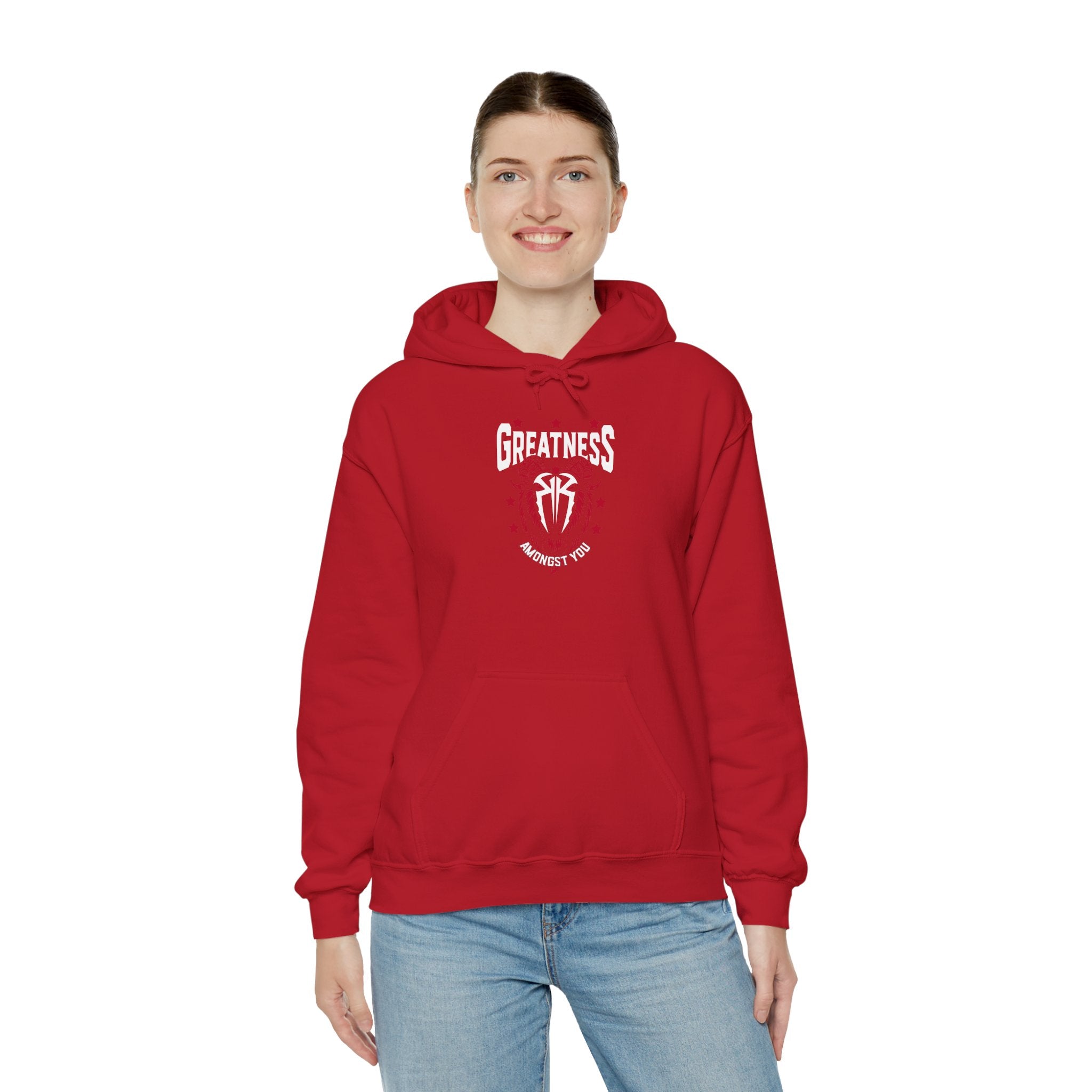 Greatness Amongst You, Royal Reigns Hoodies, Pro Wrestling Apparel, Heavy Blend Hoodie, Sports Fan Gift, Graphic Pullover